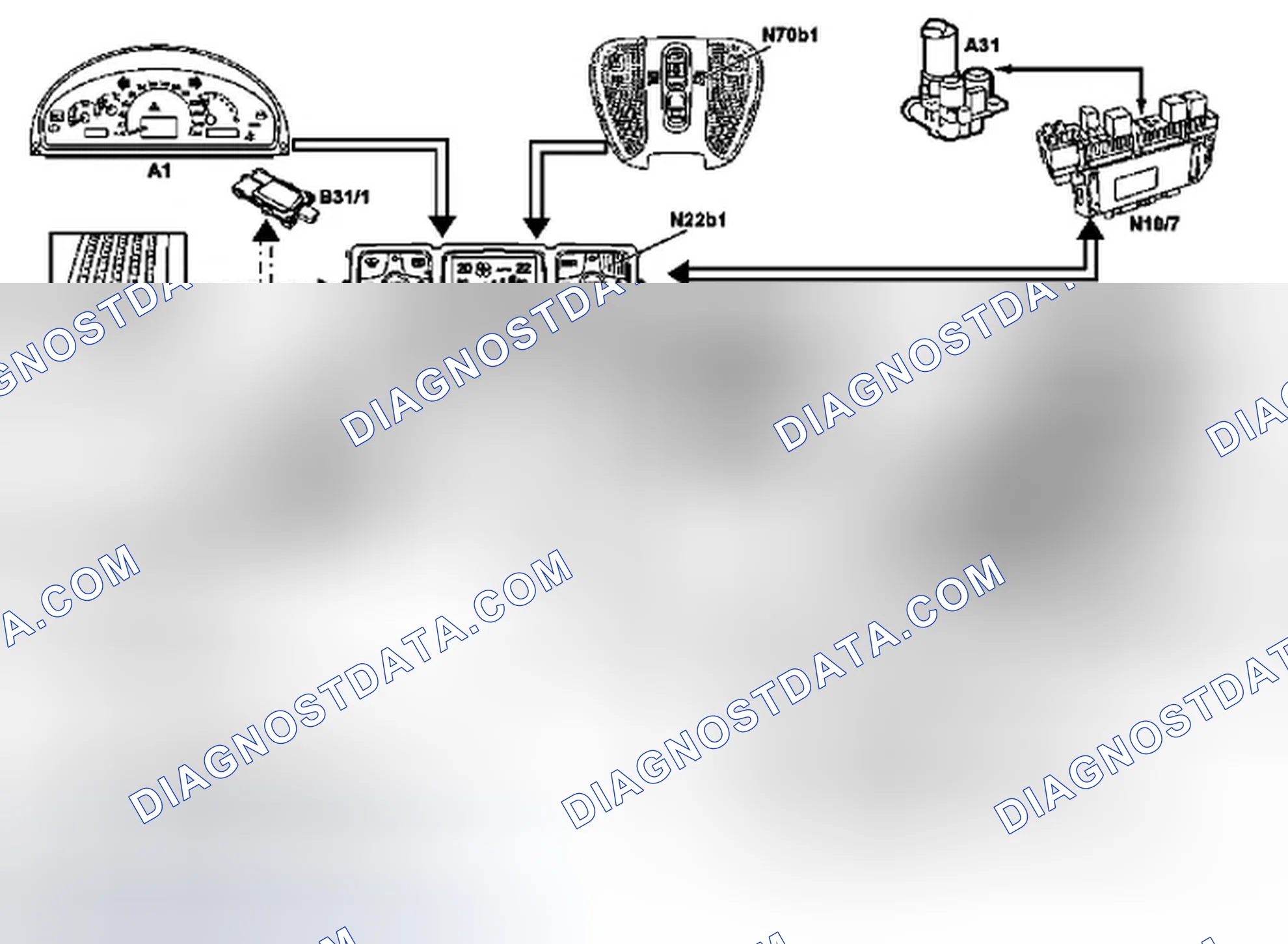 Fig. 136: Identifying Temperature Control Interlinkage Components