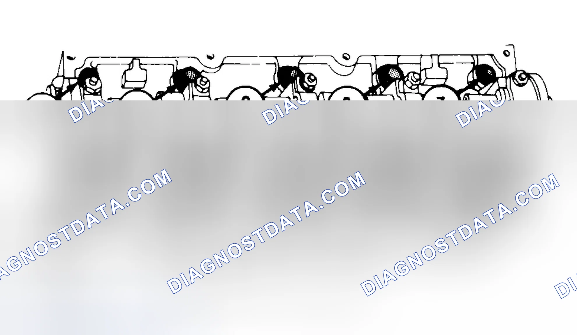 Scheme 7: Typical Cylinder Head Tightening or Loosening Sequence