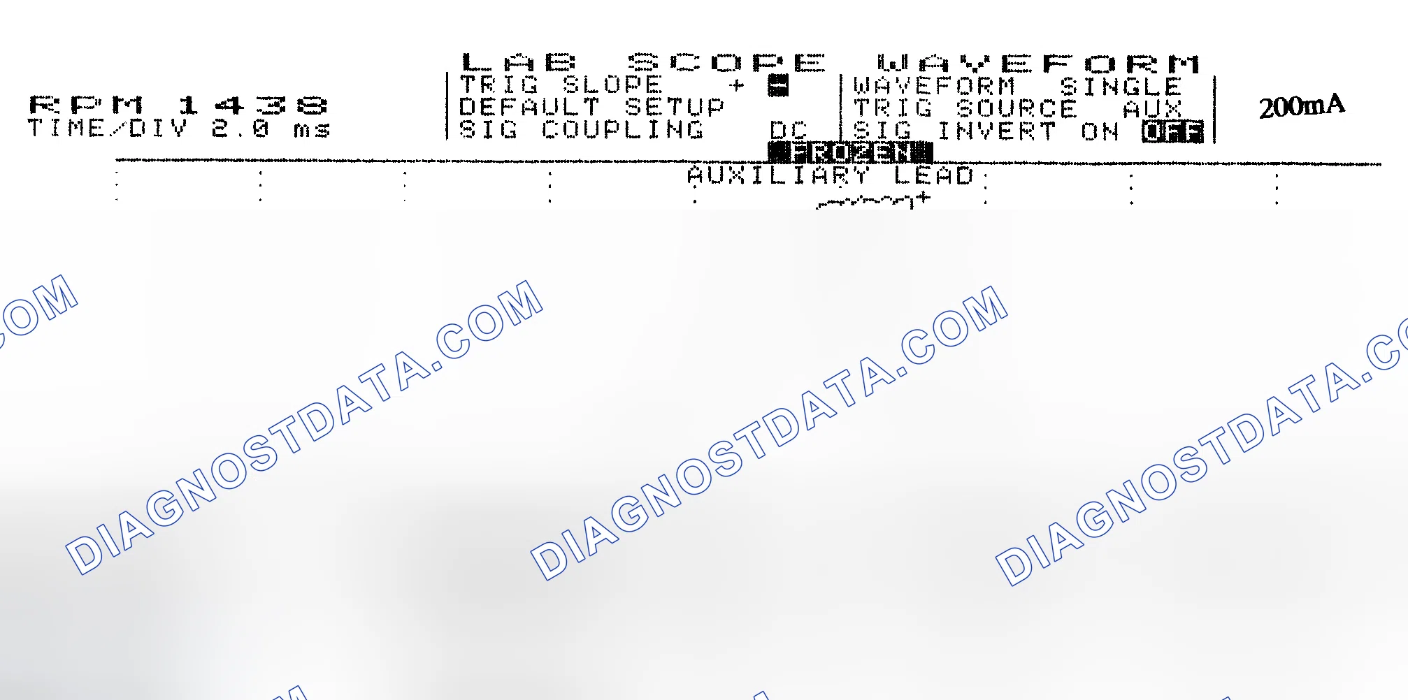 Scheme 15: Single Injector w/Normal Current Flow - Current Pattern