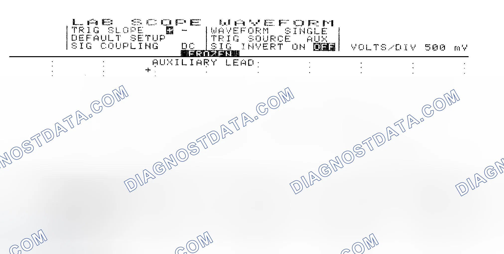 Scheme 14: Single Injector w/Excessive Current Flow - Current Pattern