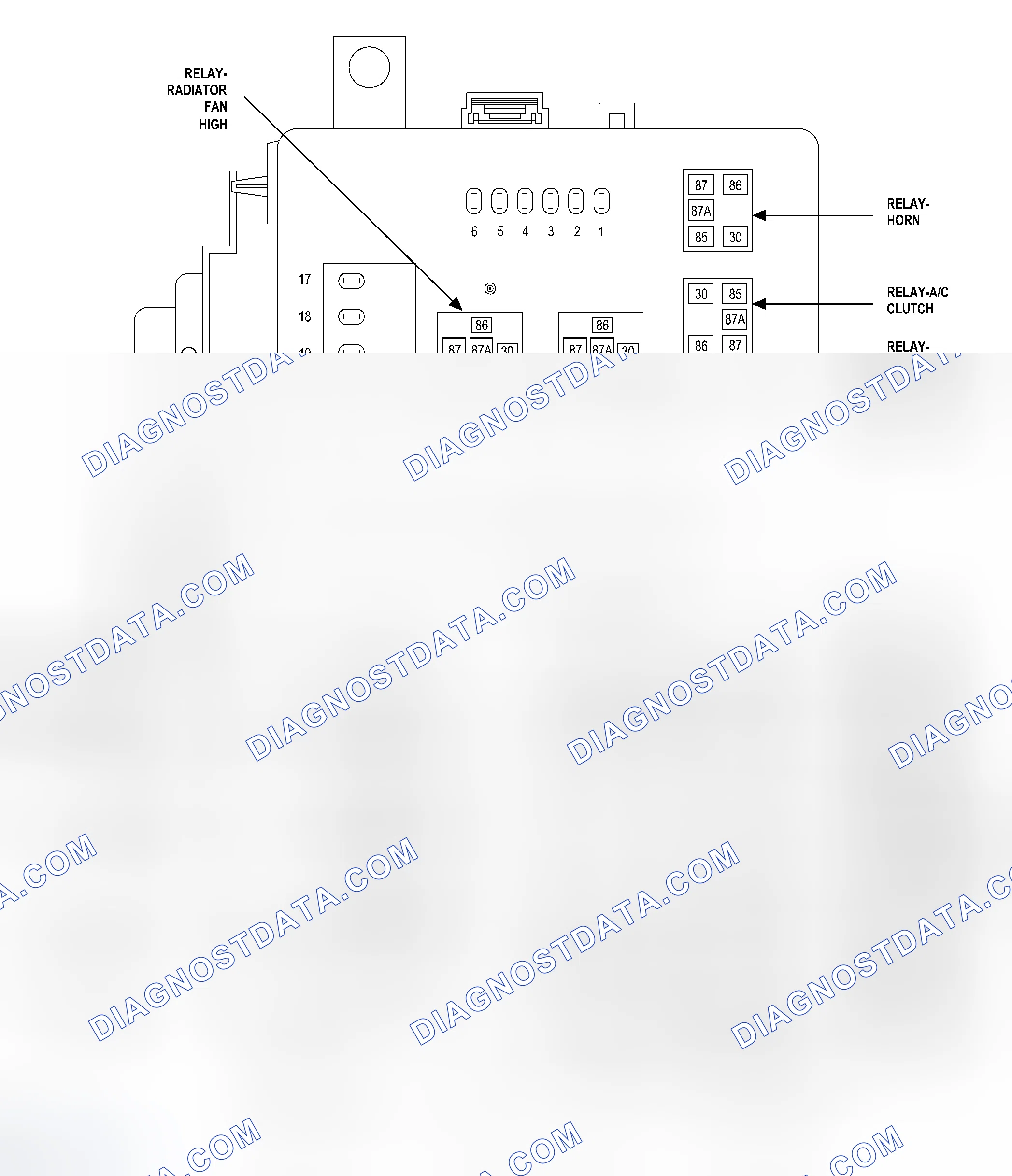 Scheme 1: COMPONENT LOCATION GRAPHICS