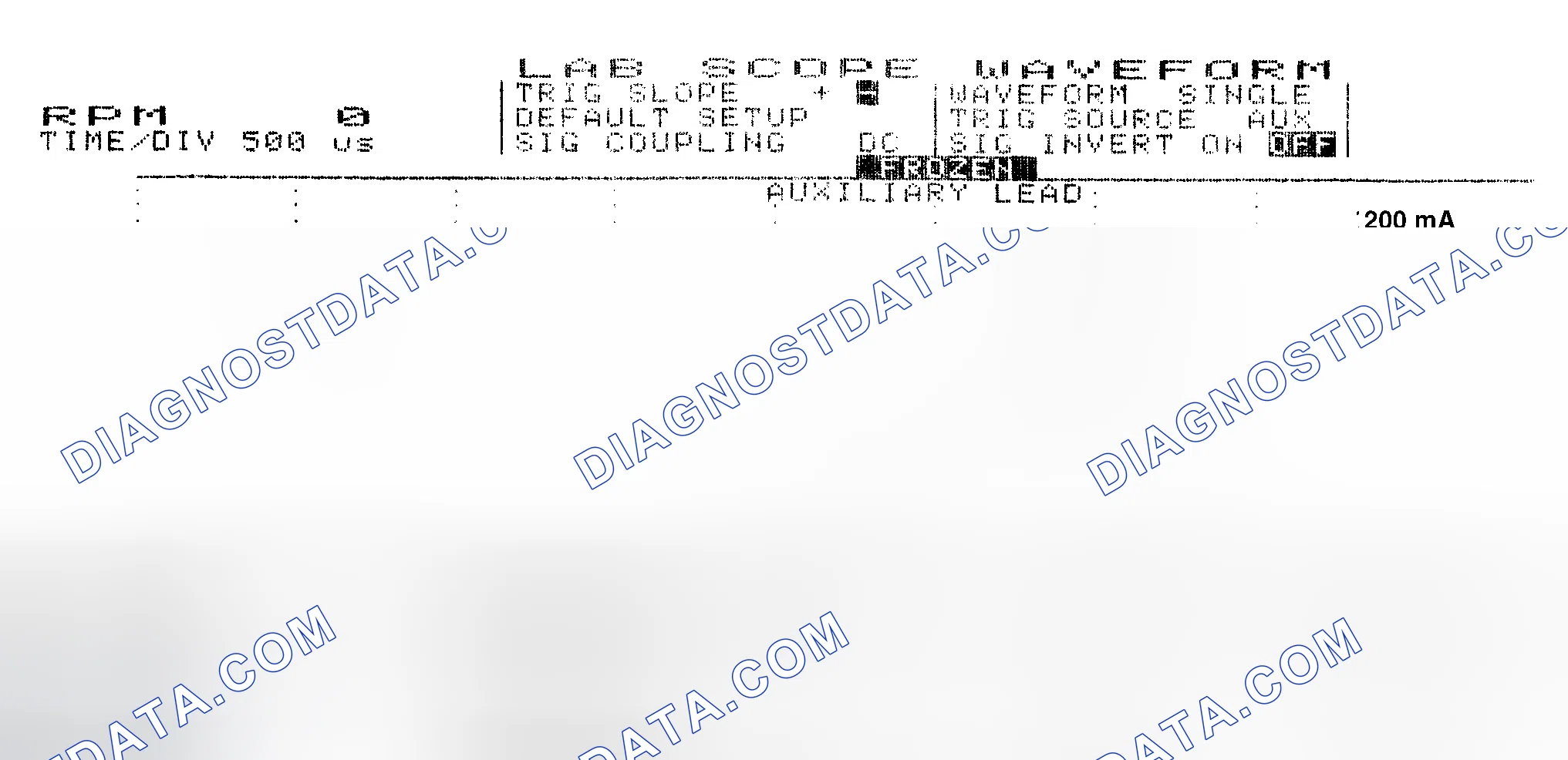 Scheme 17: Single Injector w/Normal Current Flow - Current Pattern