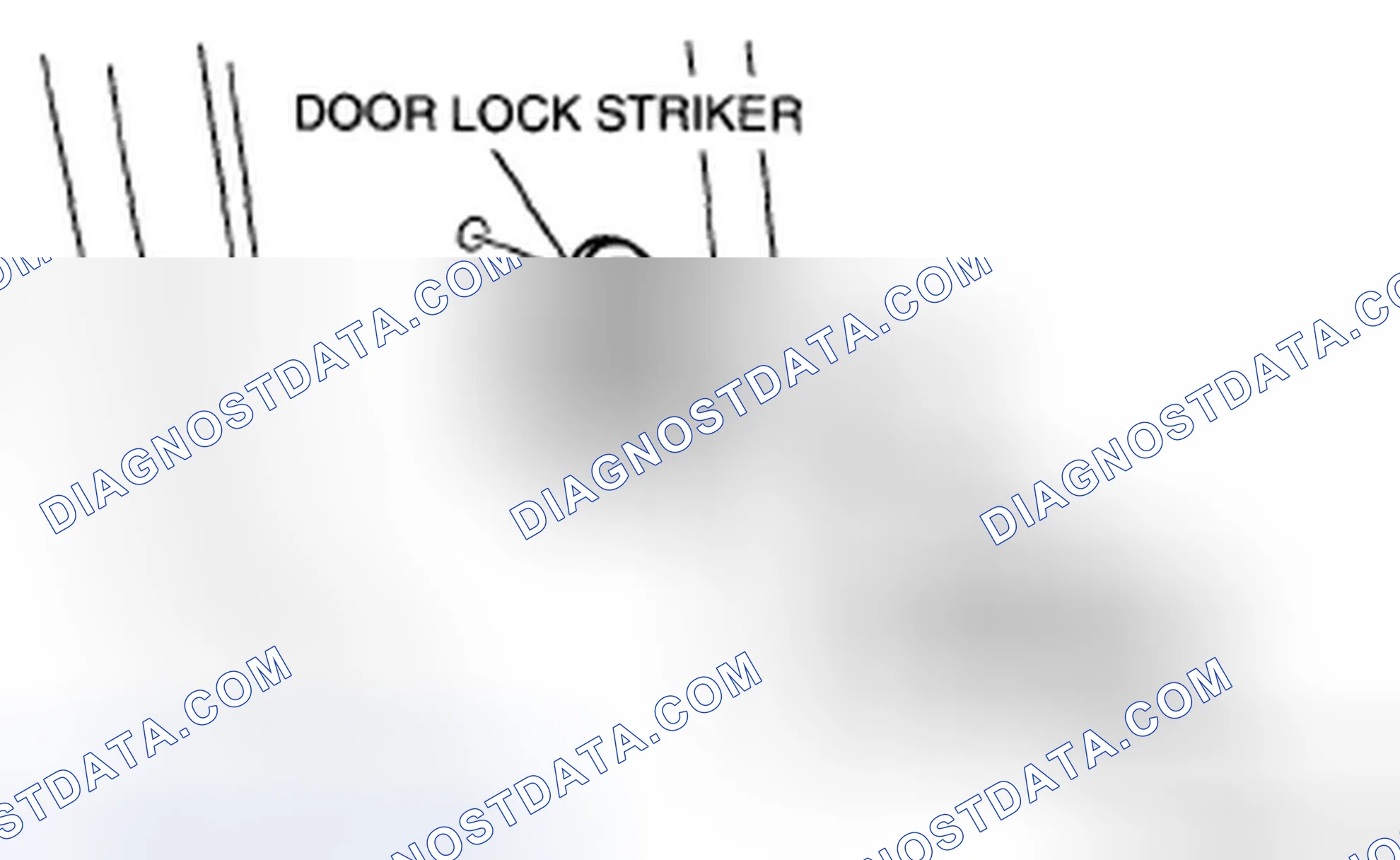 Scheme 21: DOOR LOCK STRIKER REMOVAL/INSTALLATION