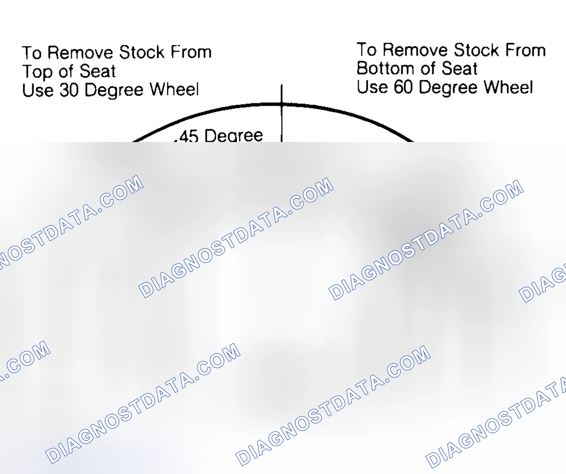 Scheme 19: Adjusting Valve Seat Width