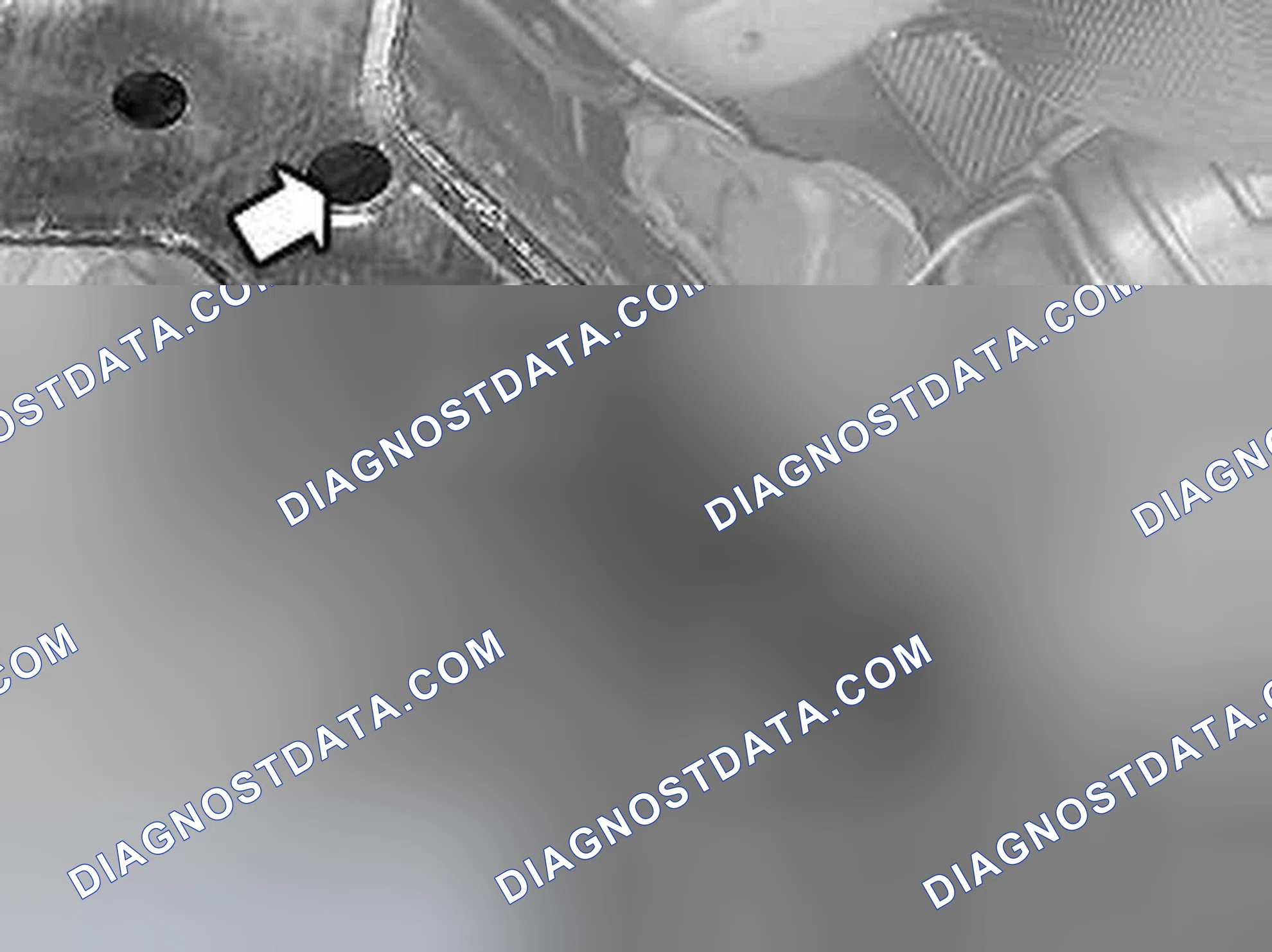 Scheme 1073: Installing a new screw and new lock nuts for the steering gear