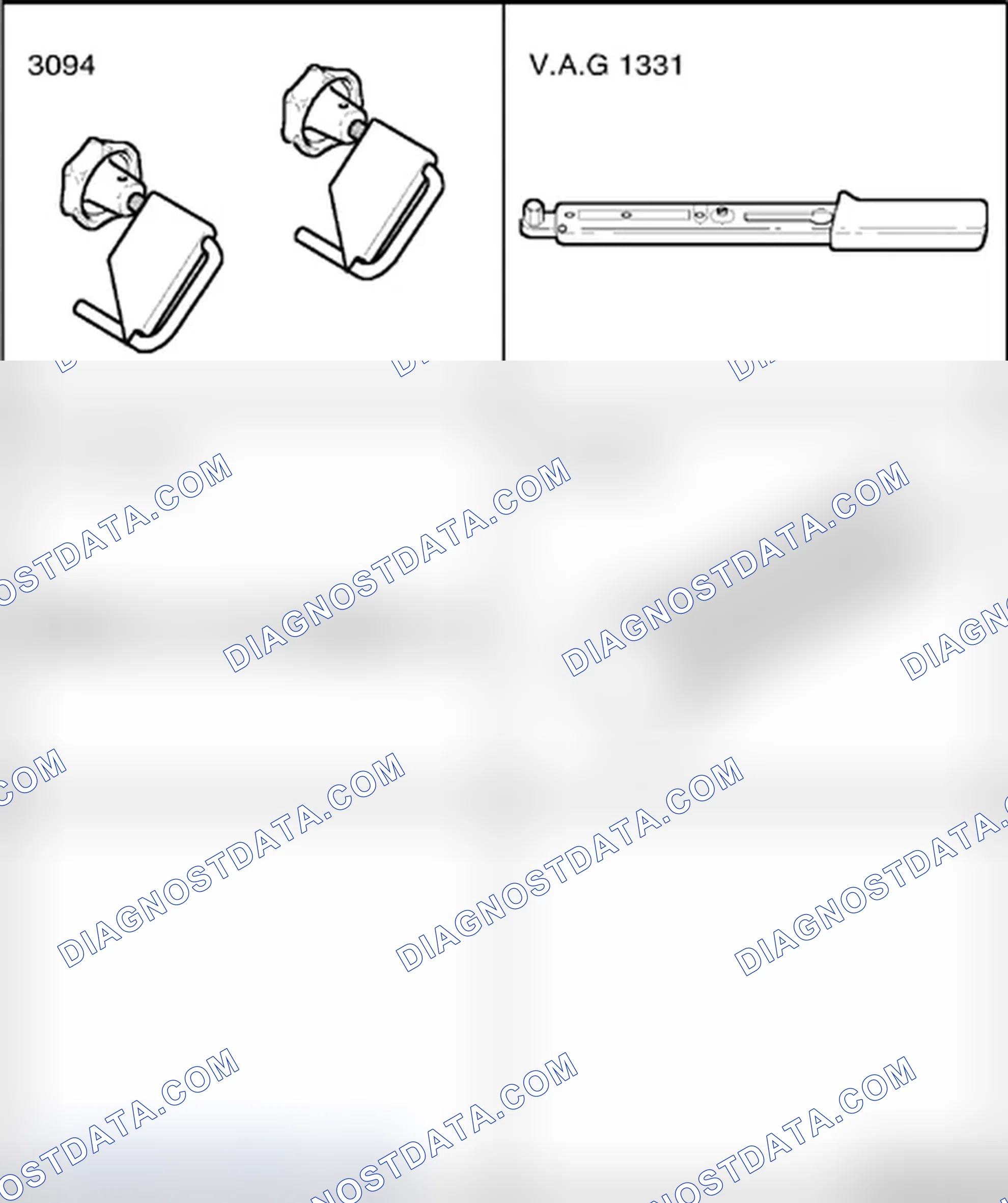 Scheme 341: Power steering gear, removing and installing