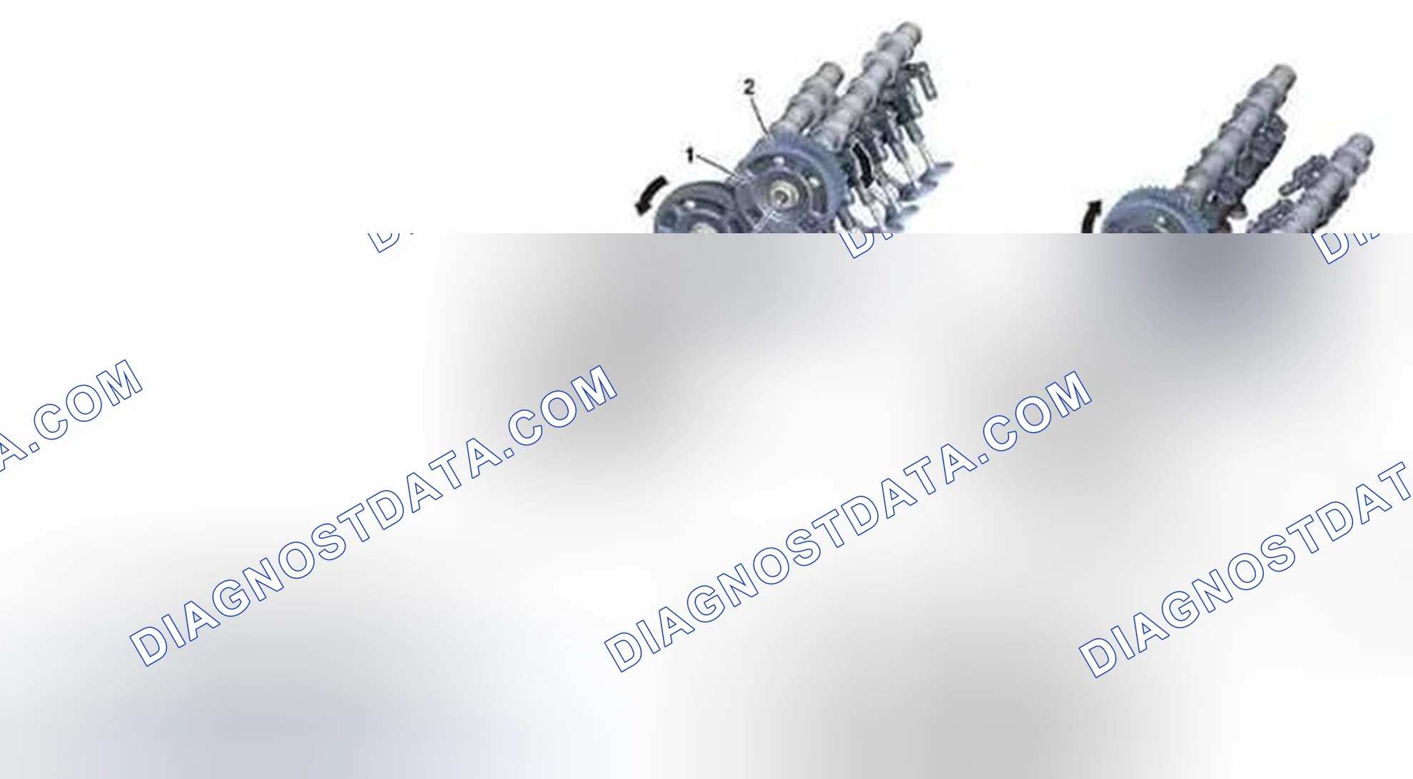 Scheme 4: Identifying Camshaft Intake And Exhaust Solenoids - Shown On Engine 272