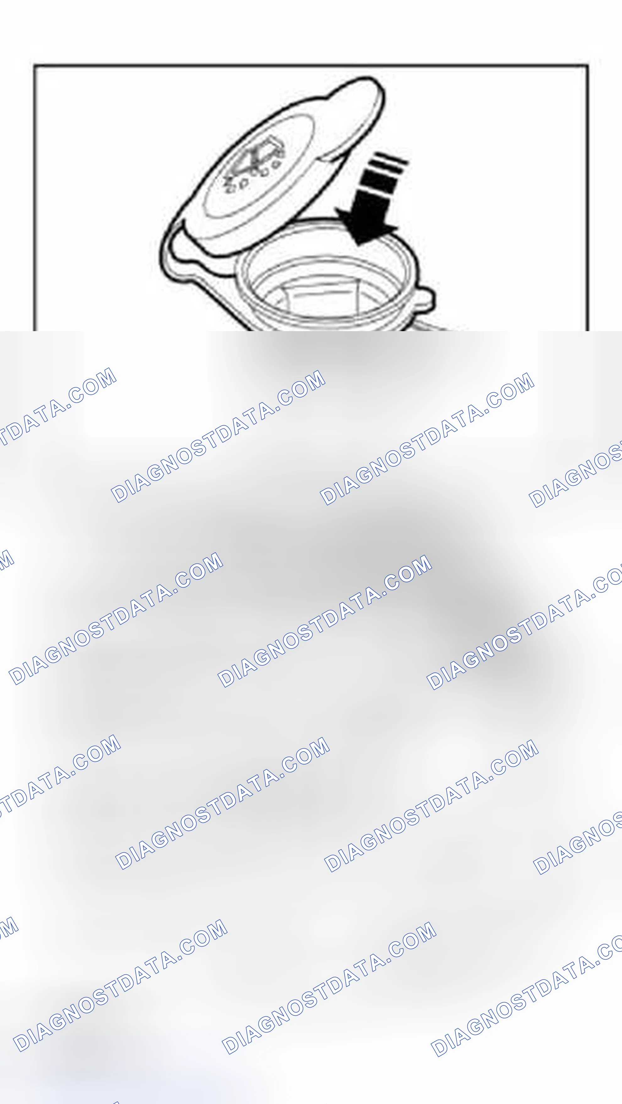 Scheme 15: Check/Top-up - Washer reservoir
