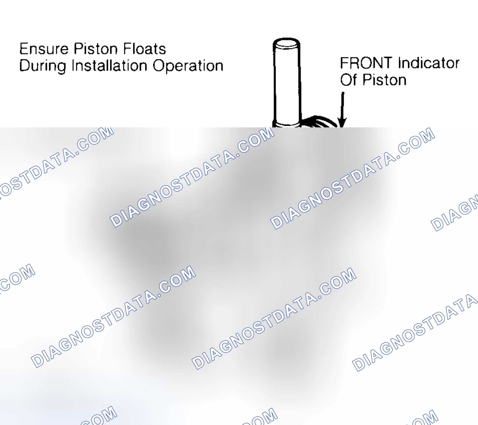 Scheme 12: Installing Typical Piston Pin