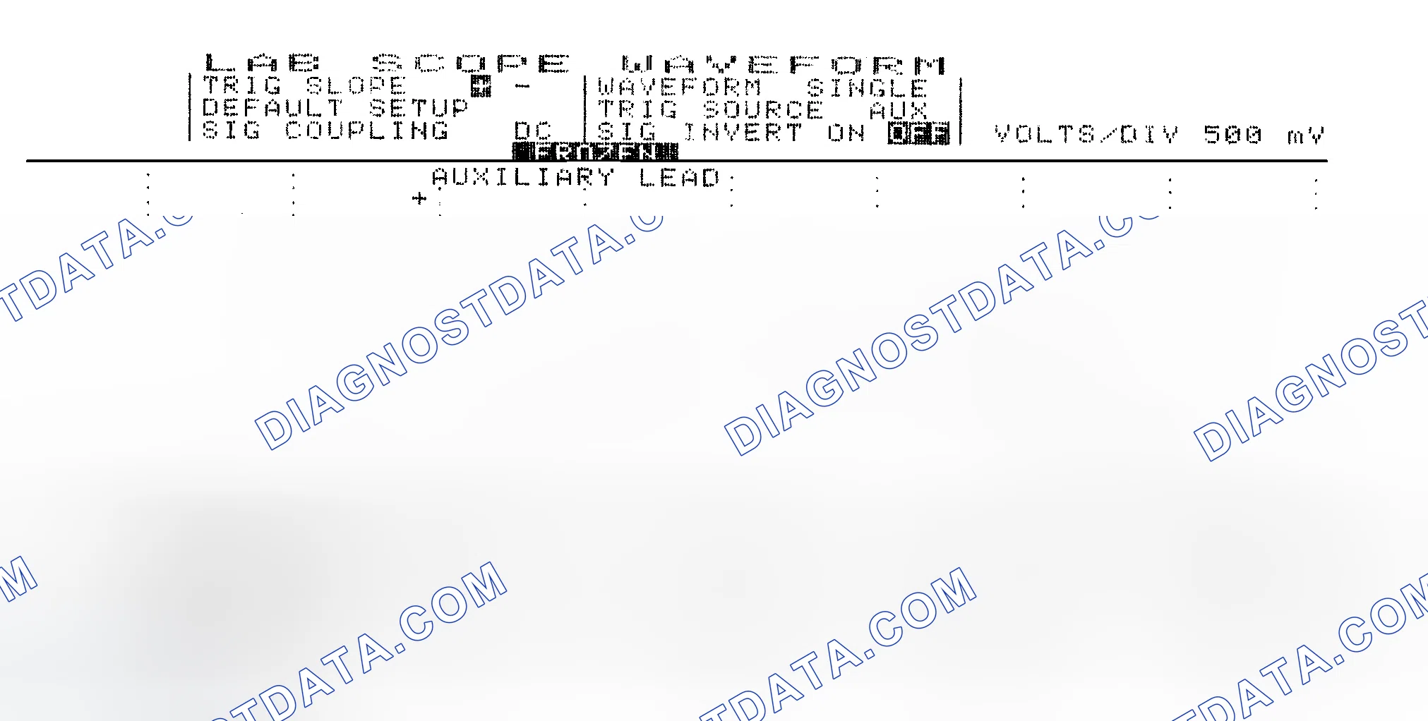 Scheme 14: Single Injector w/Excessive Current Flow - Current Pattern