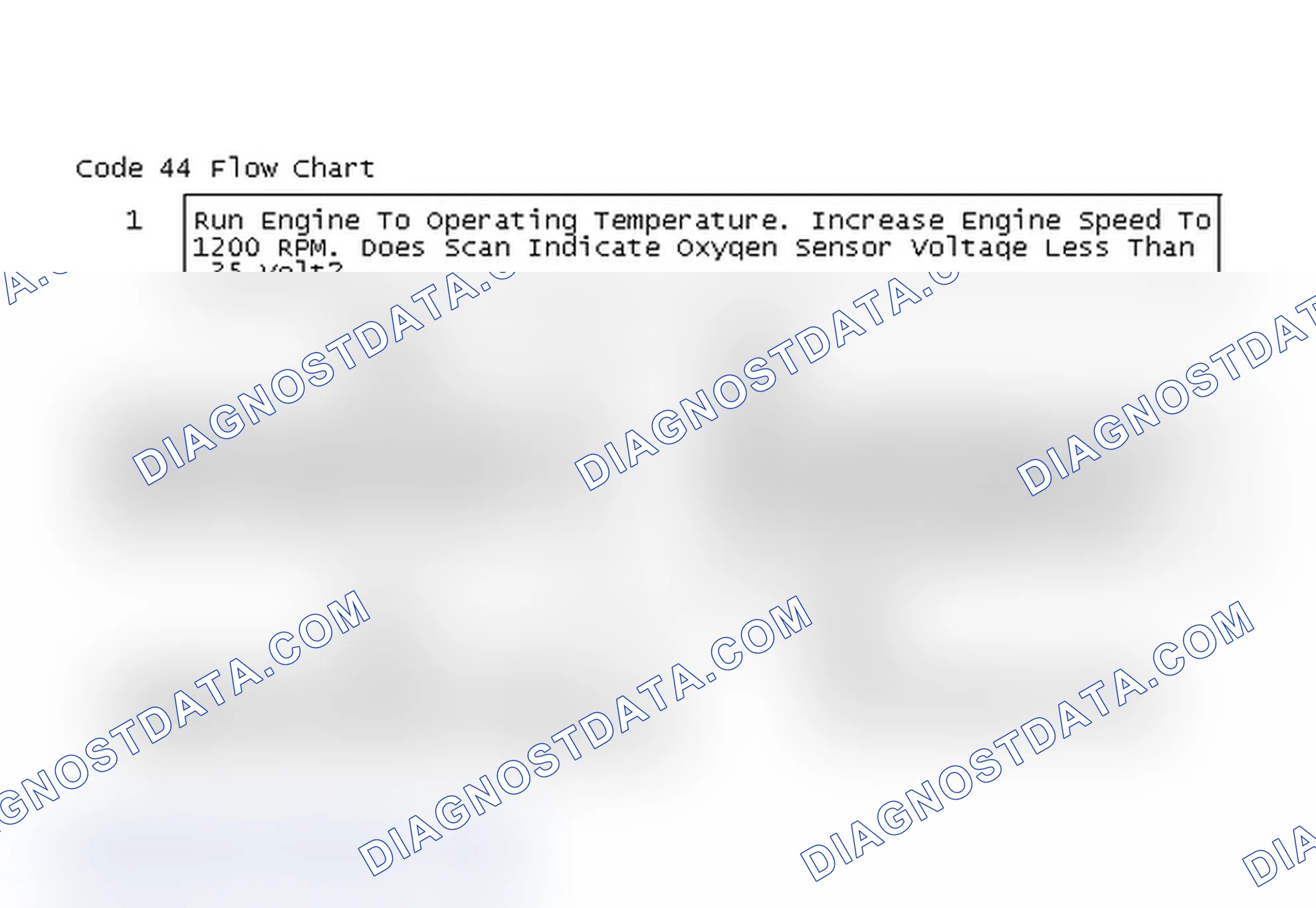 Scheme 230: Code 44 Flow Chart