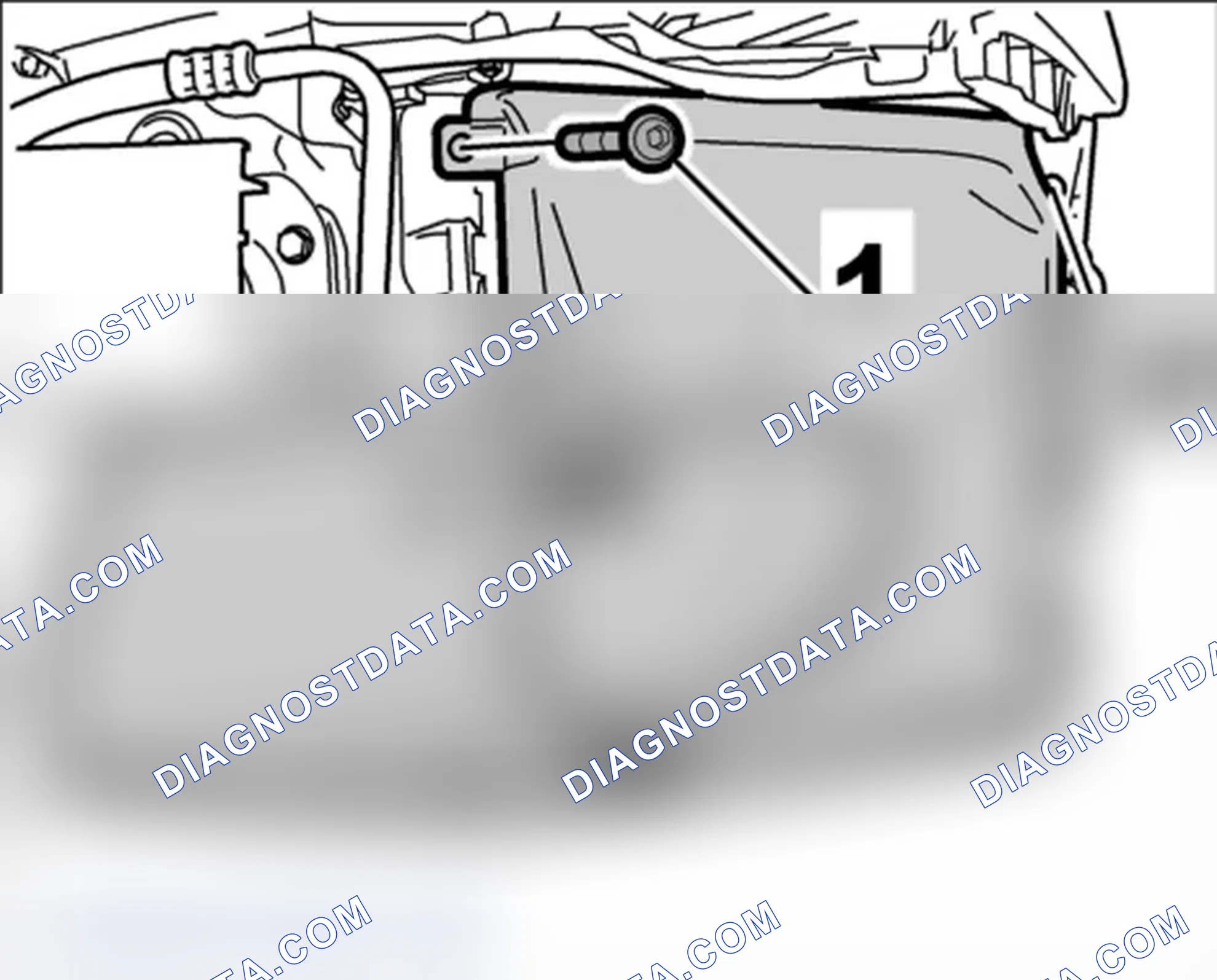 Scheme 8: Removing air guide for side radiator
