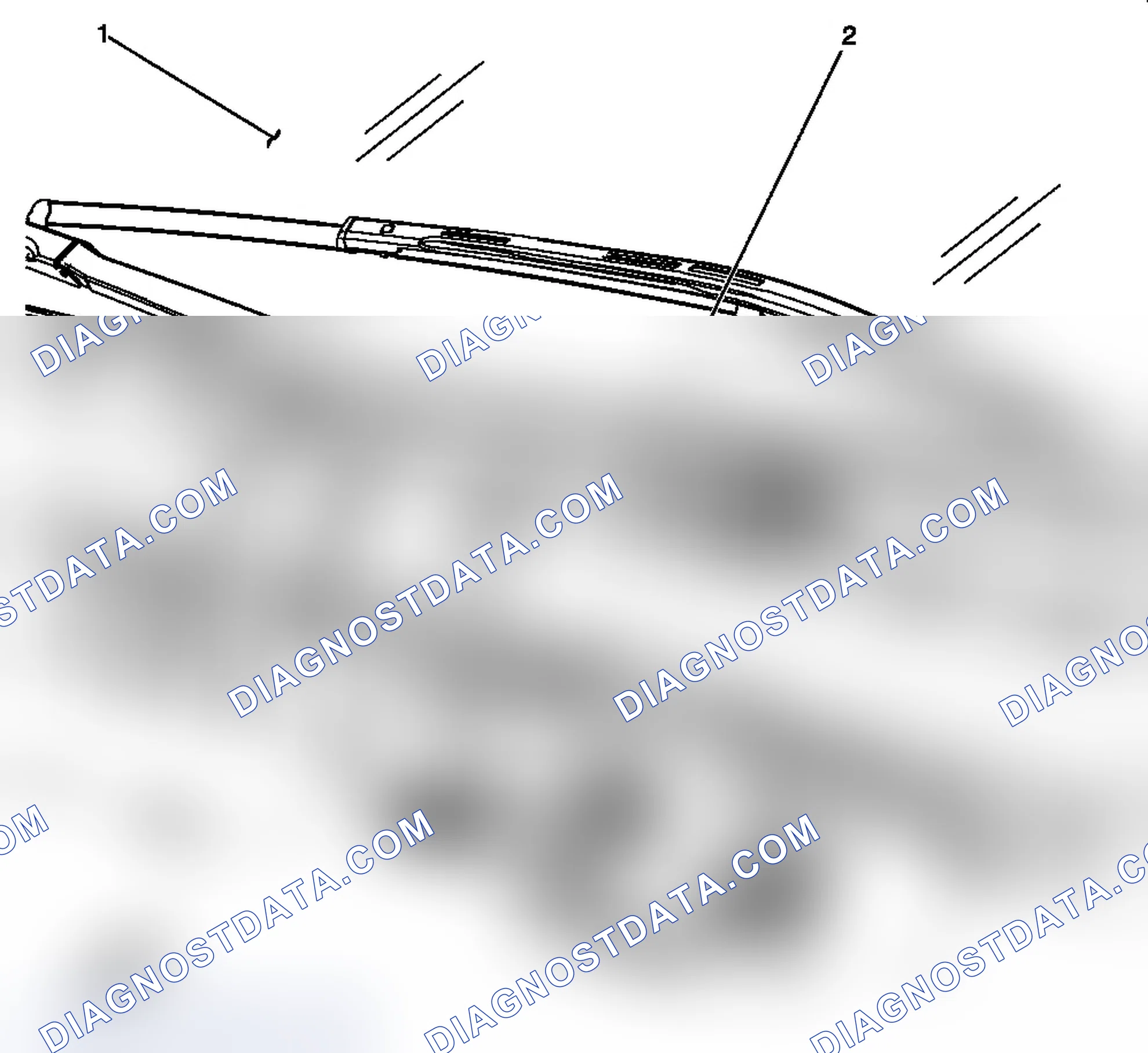 Scheme 58: Bottom of the Windshield and Left Rear of Engine Compartment