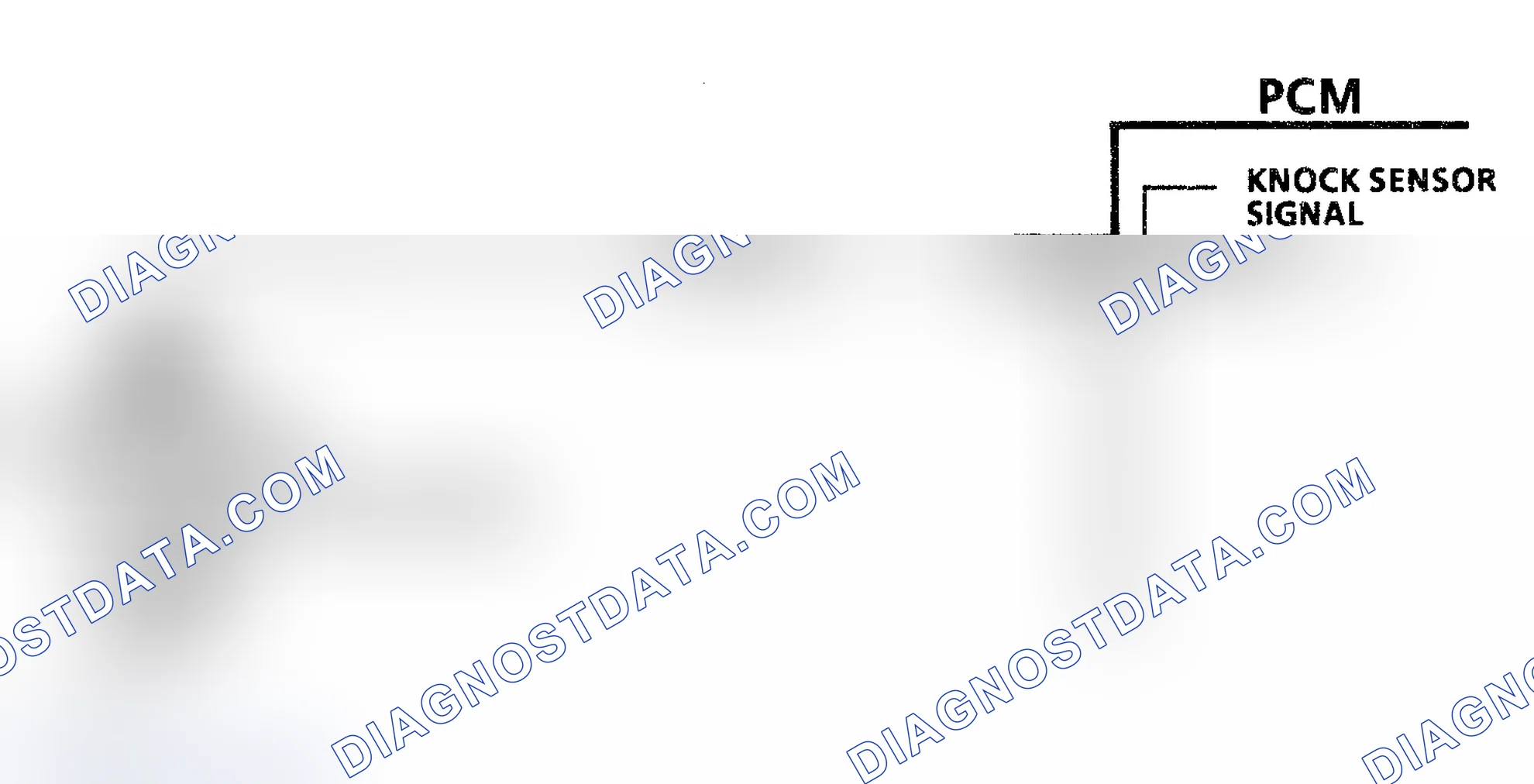 Scheme 34: Code 43 Schematic (3.4L (VIN S)) Knock Sensor Error