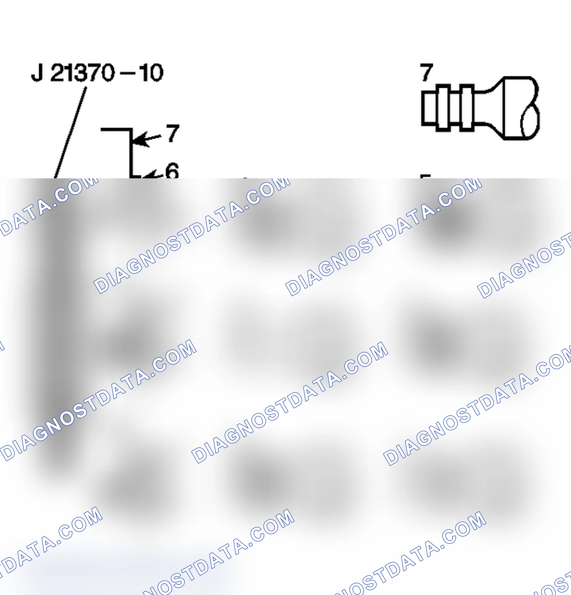 Scheme 682: Low and Reverse Band Servo Piston Pin Specification Chart