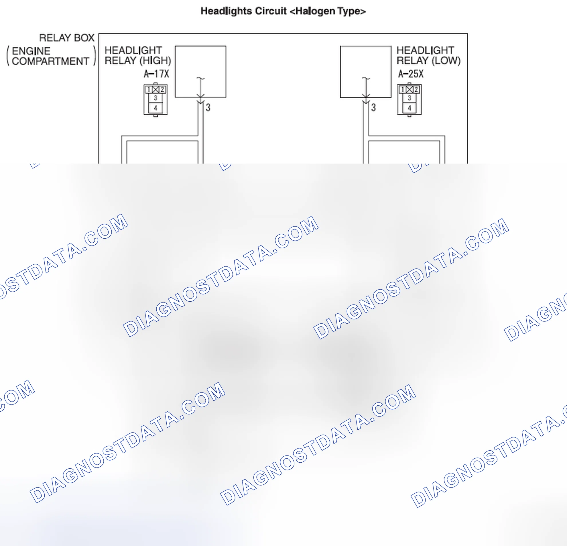 Scheme 27: Inspection Procedure 5: One Of The Headlight(s) Does Not Illuminate