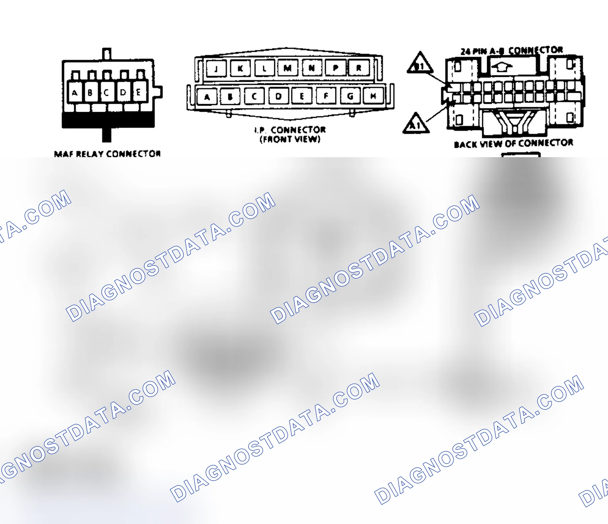 Scheme 496: Code 33 Schematic, MAF Signal Voltage High (2.8L)
