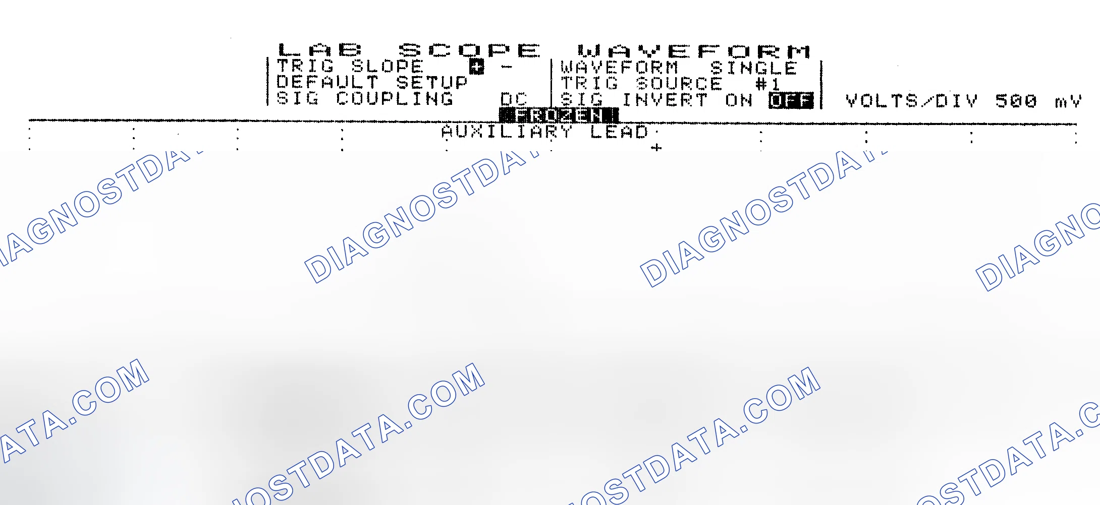 Scheme 10: Single Injector w/Excessive Current Flow - Current Pattern