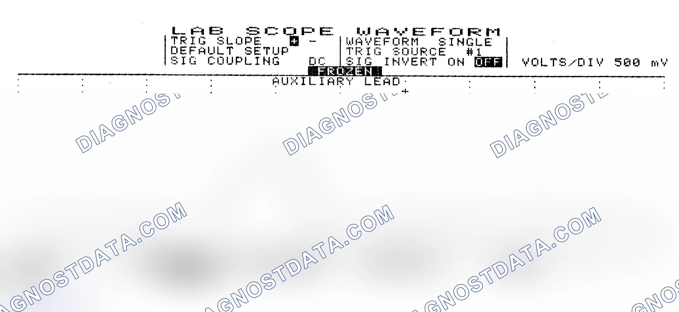 Scheme 10: Single Injector w/Excessive Current Flow - Current Pattern