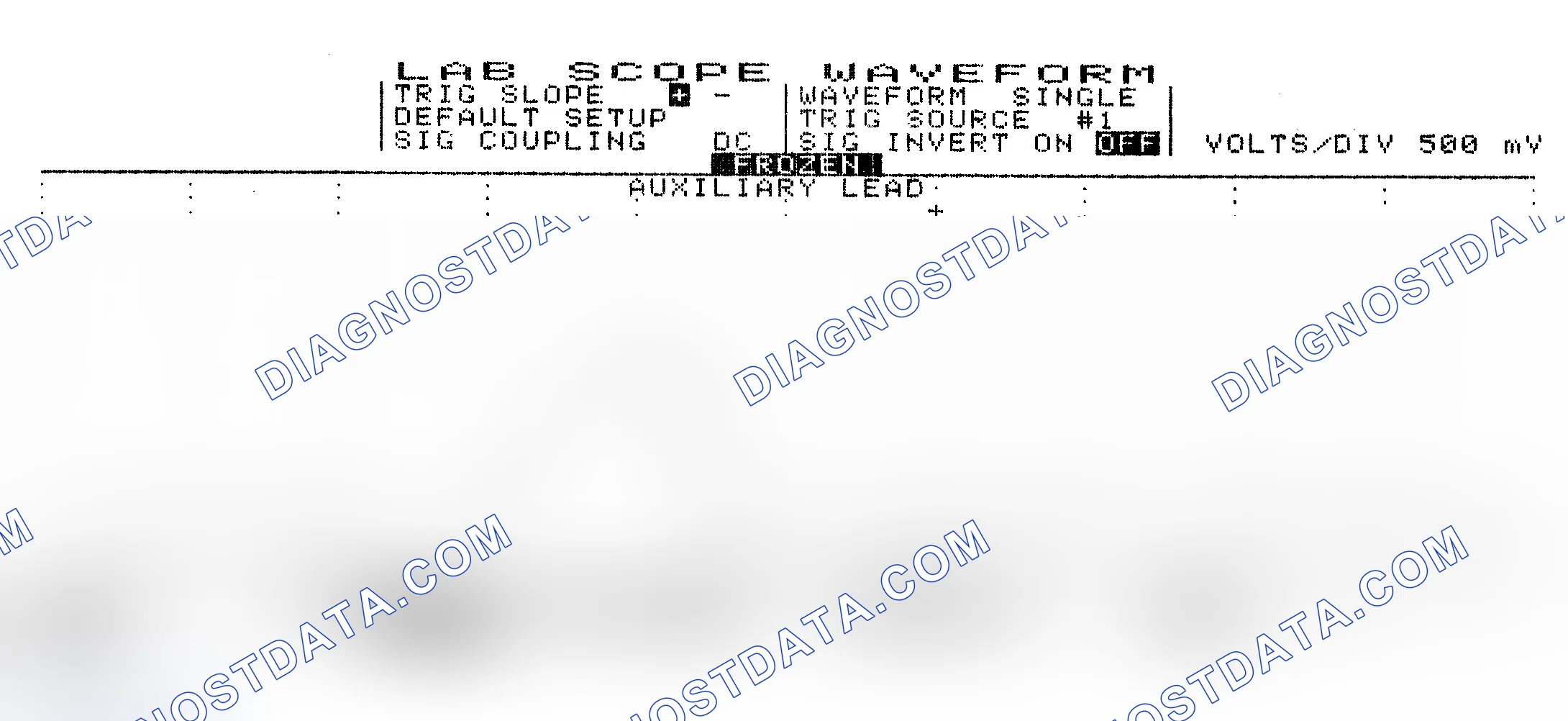 Scheme 10: Single Injector w/Excessive Current Flow - Current Pattern