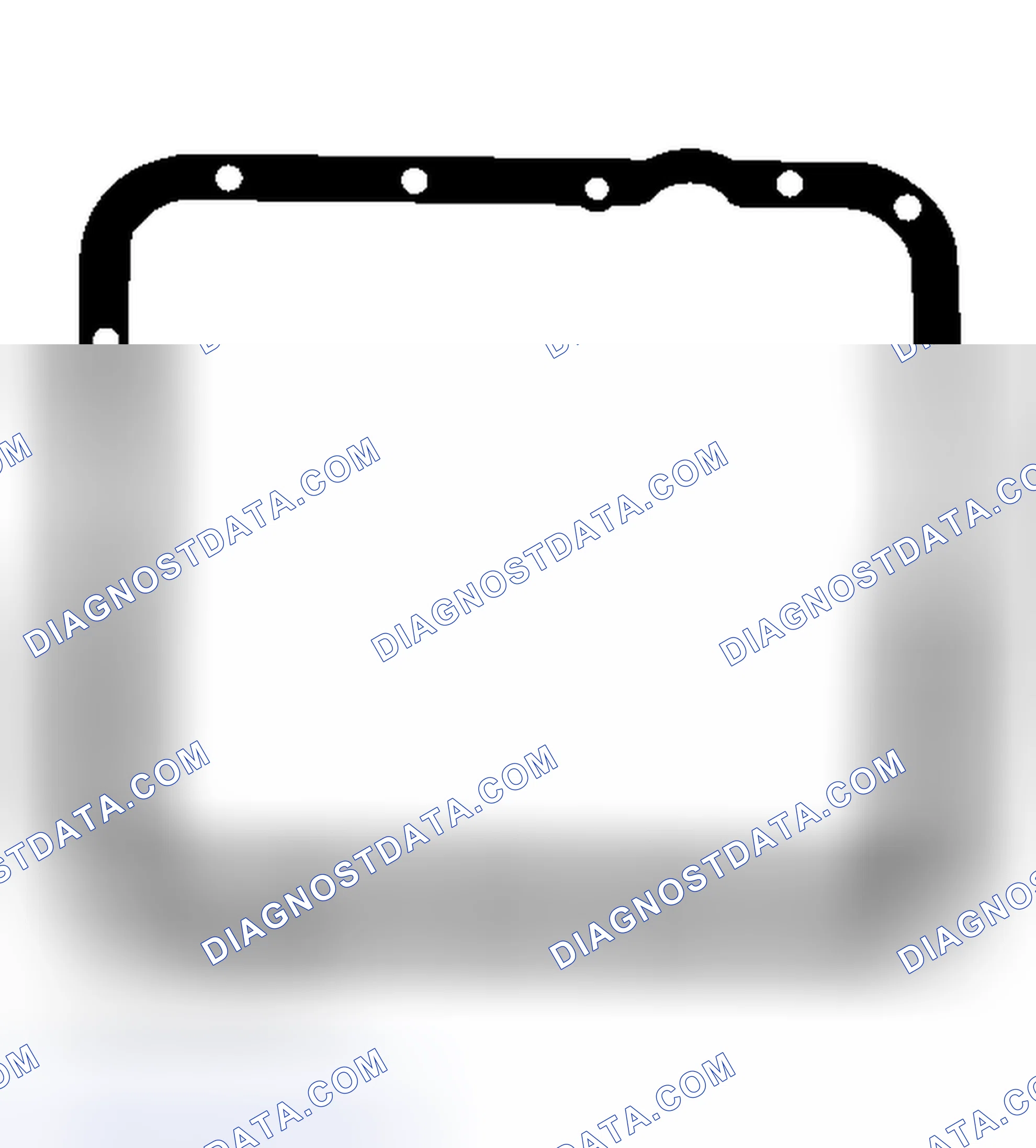 Scheme 158: OIL PAN GASKET