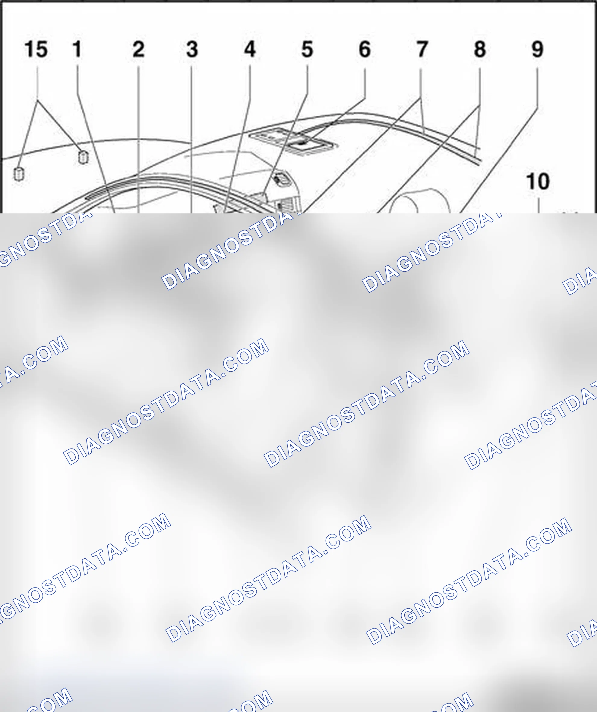 Scheme 96: Component locations, assembly overview