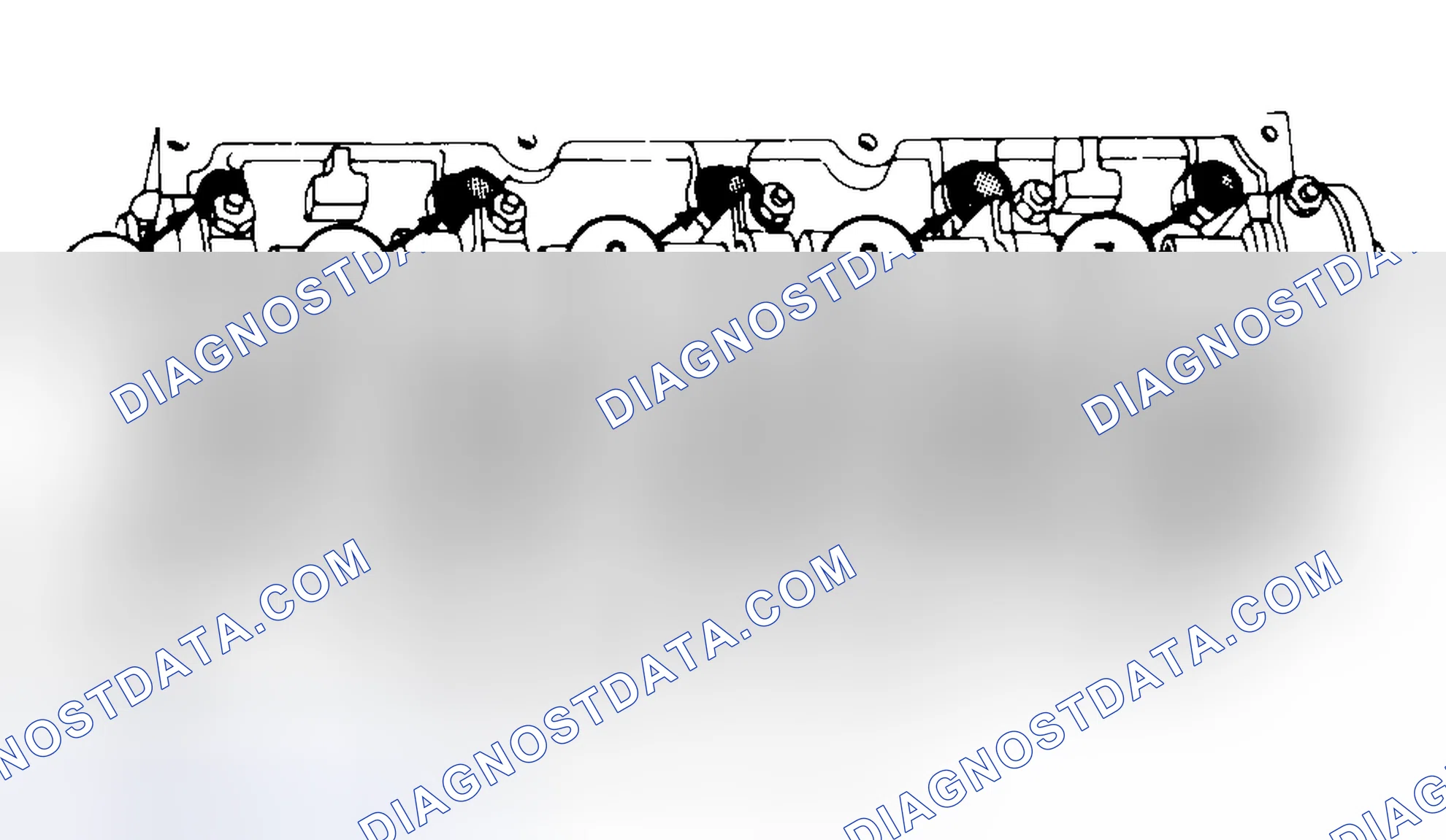 Scheme 7: Typical Cylinder Head Tightening or Loosening Sequence