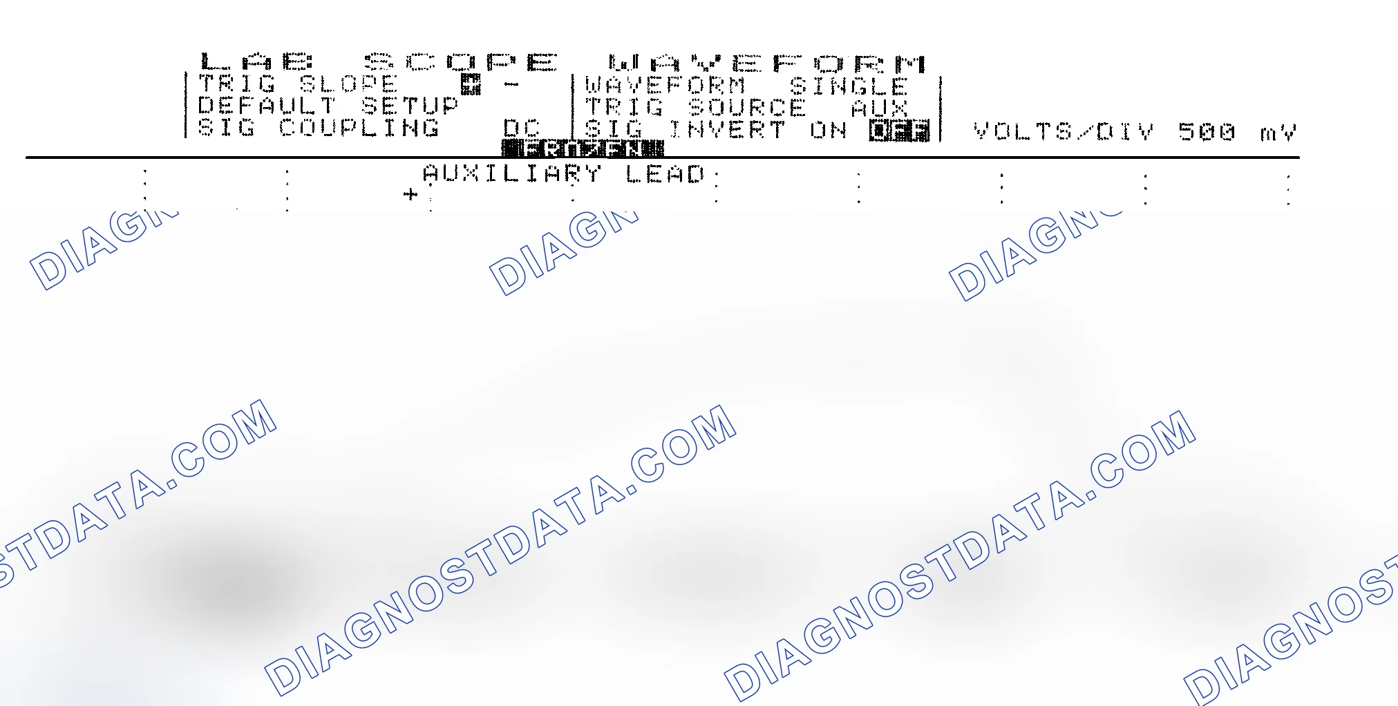 Scheme 14: Single Injector w/Excessive Current Flow - Current Pattern