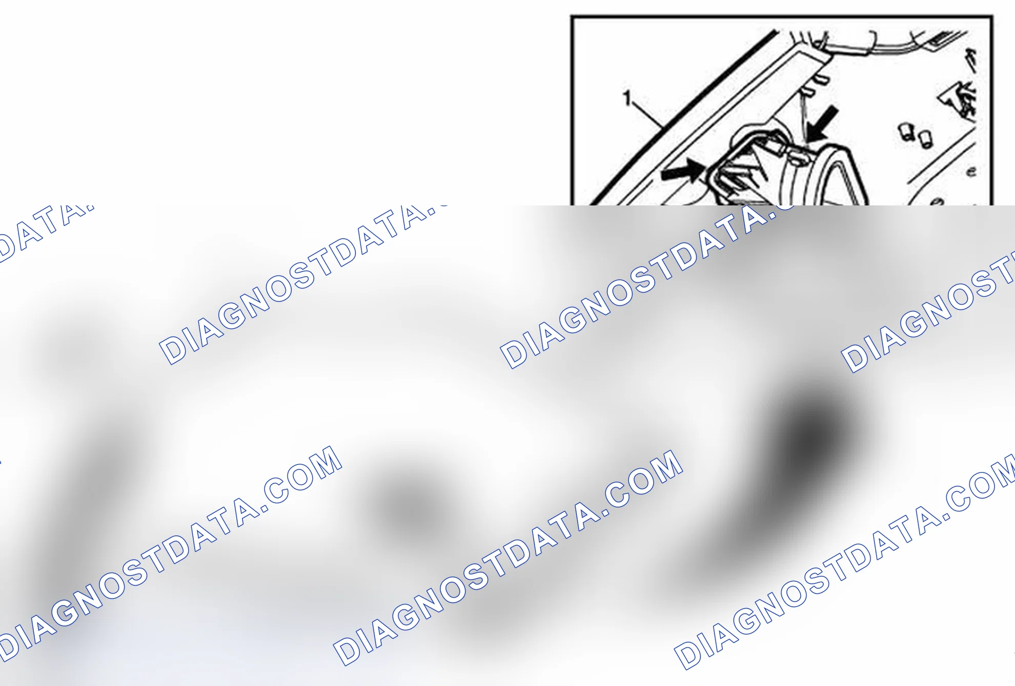 Scheme 43: Side Window Defogger Outlet Grille Replacement - Right Side