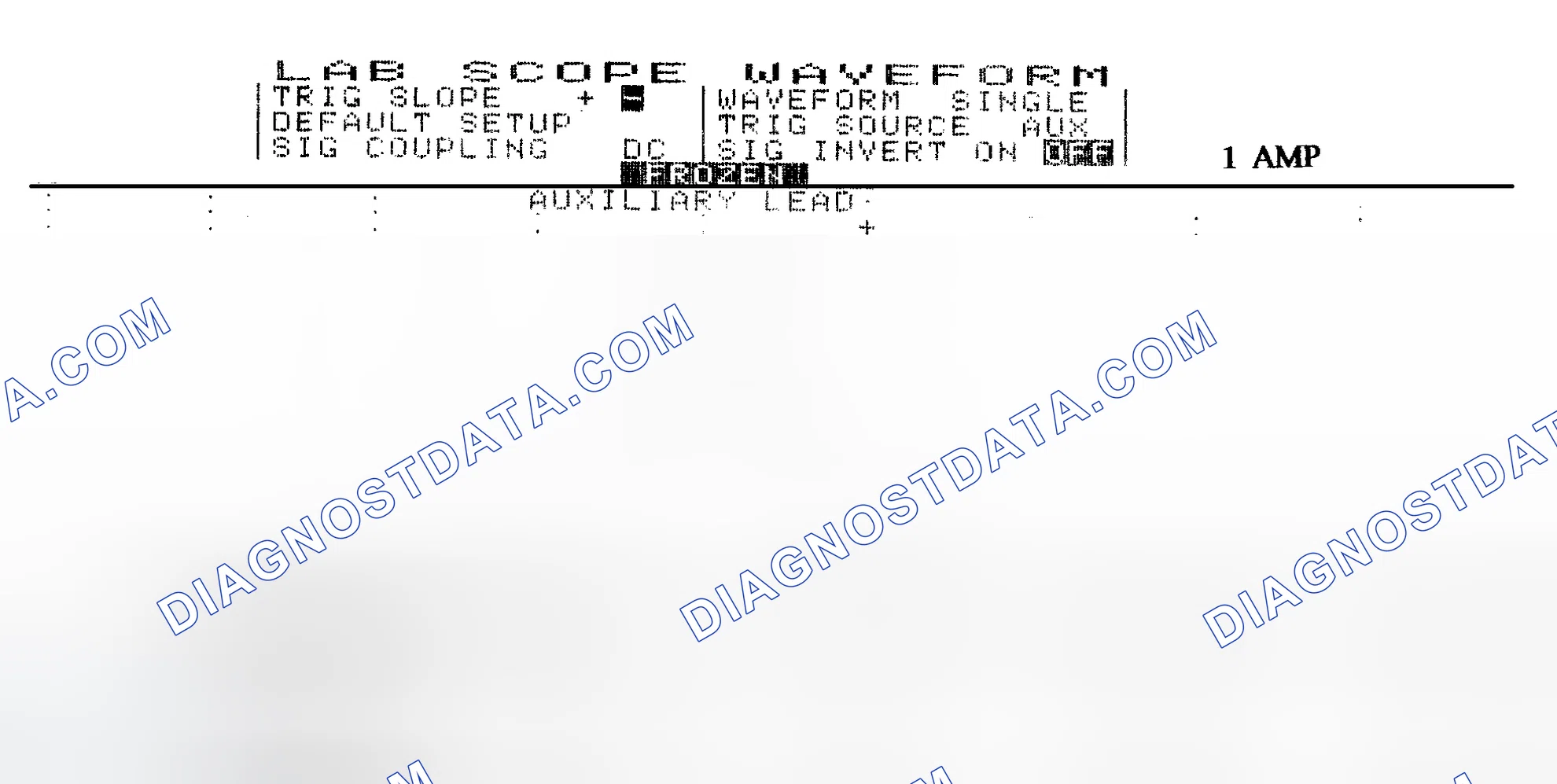 Scheme 20: Single Injector w/Normal Current Flow - Current Pattern