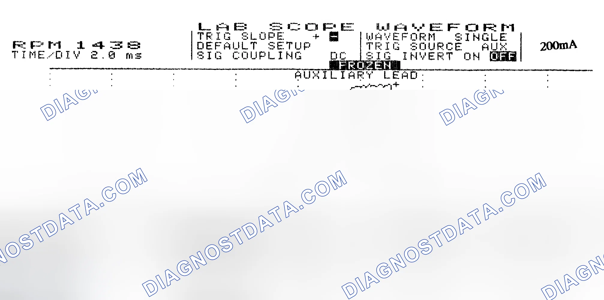 Scheme 15: Single Injector w/Normal Current Flow - Current Pattern