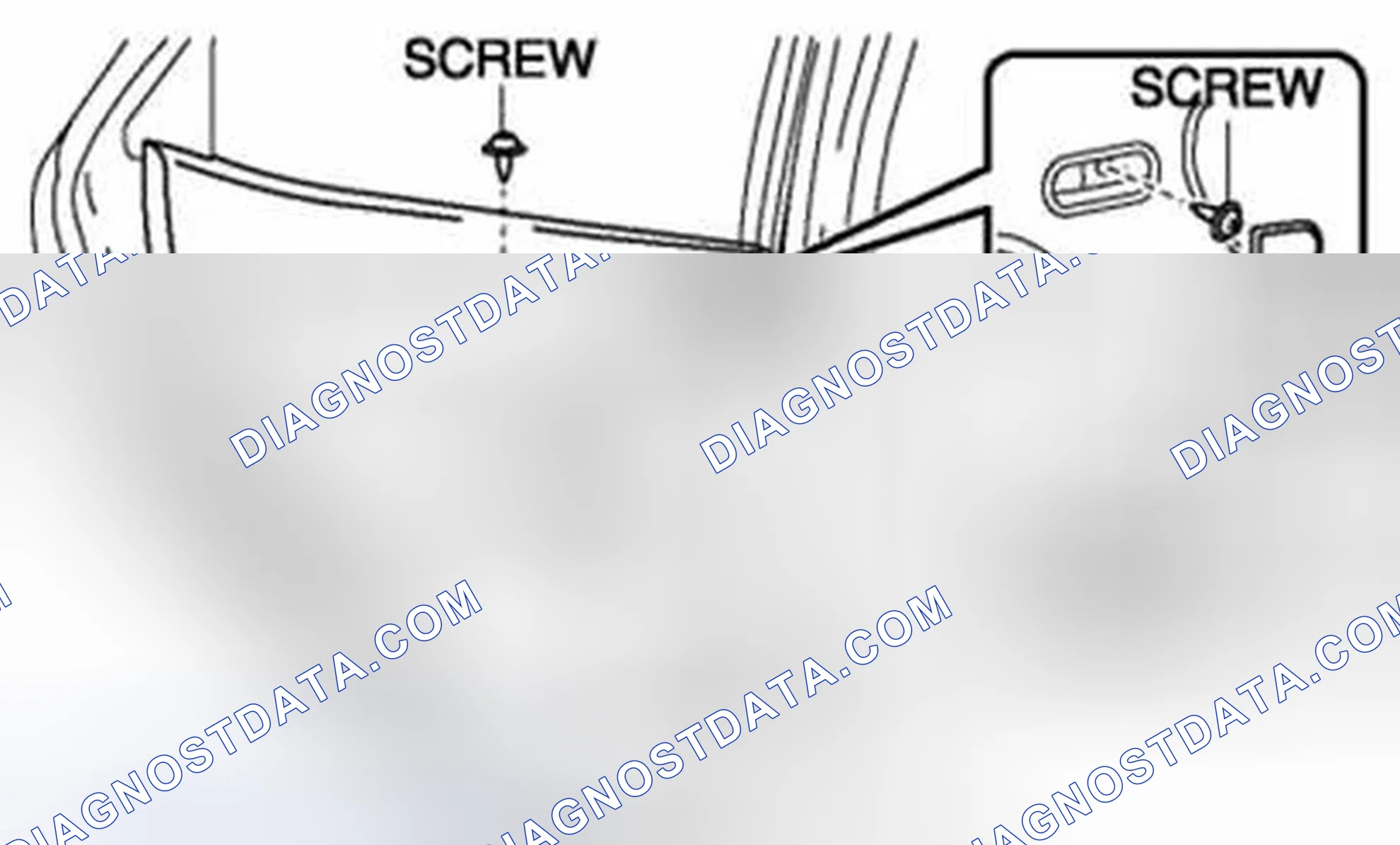 Scheme 92: REAR DOOR TRIM REMOVAL/INSTALLATION
