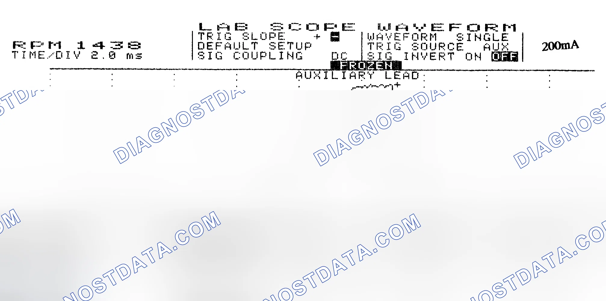Scheme 15: Single Injector w/Normal Current Flow - Current Pattern