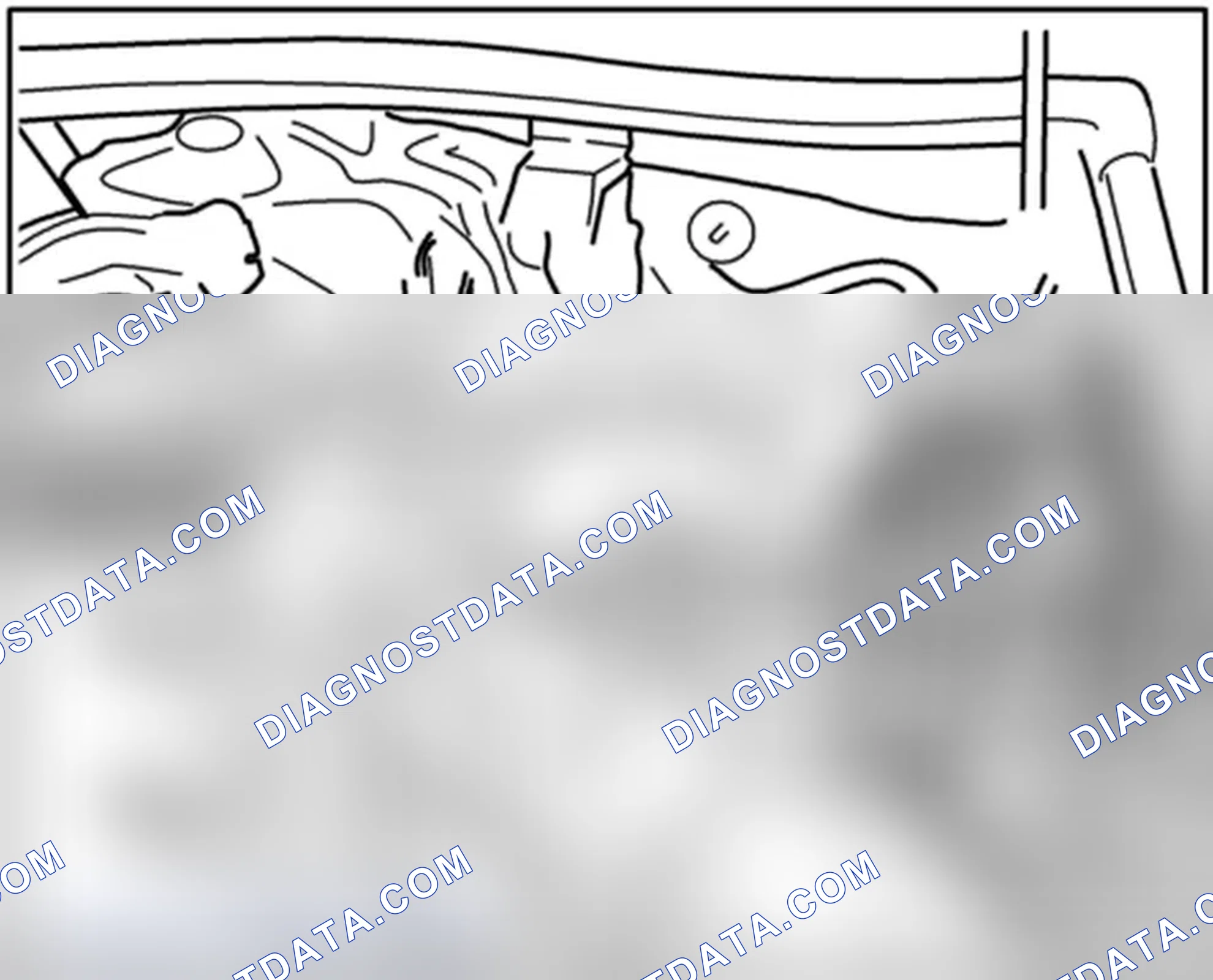 Scheme 164: Checking fluid level for power-assisted steering