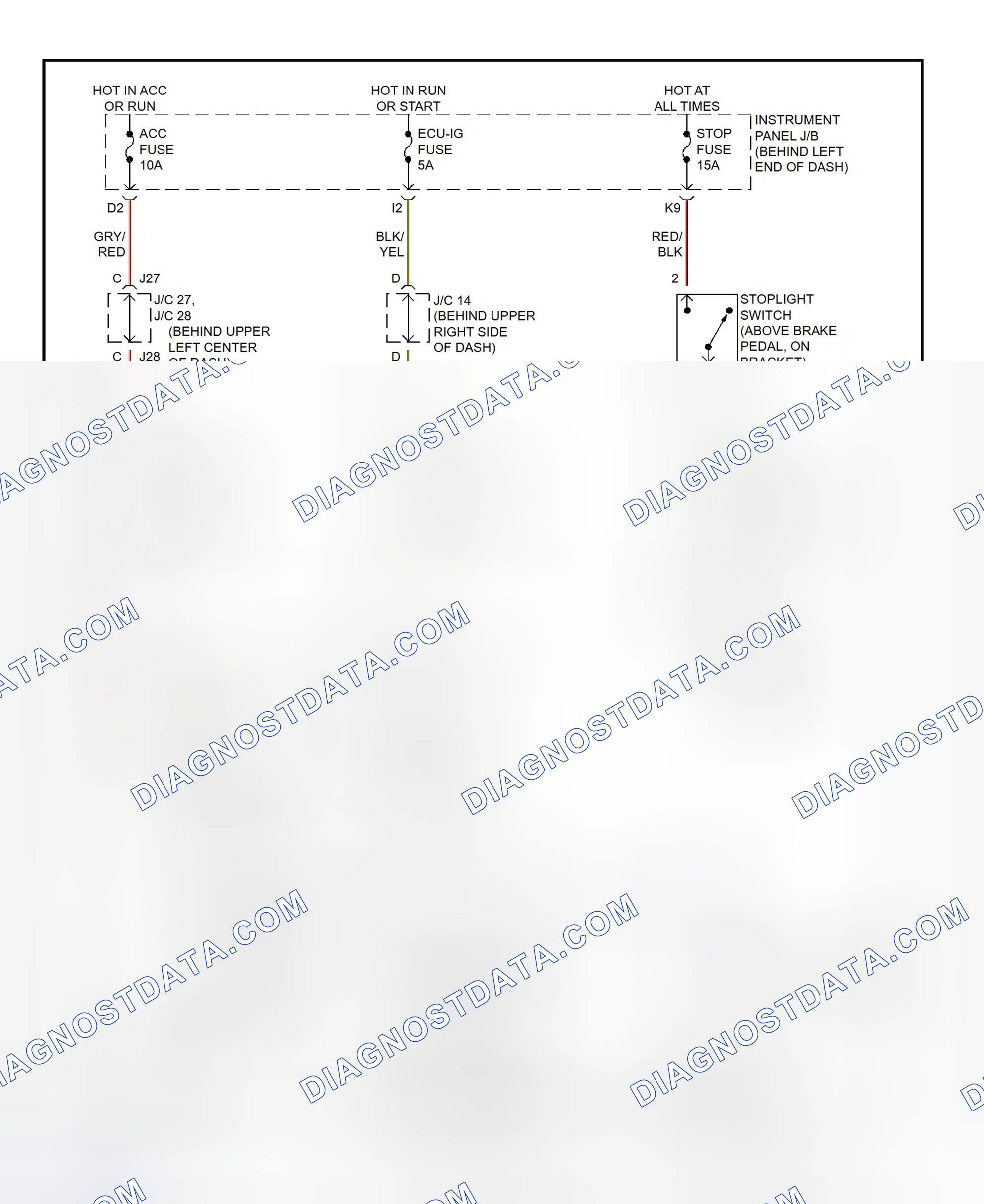 Scheme 398: Shift Interlock System Wiring Diagram (2002 - Toyota Prius)