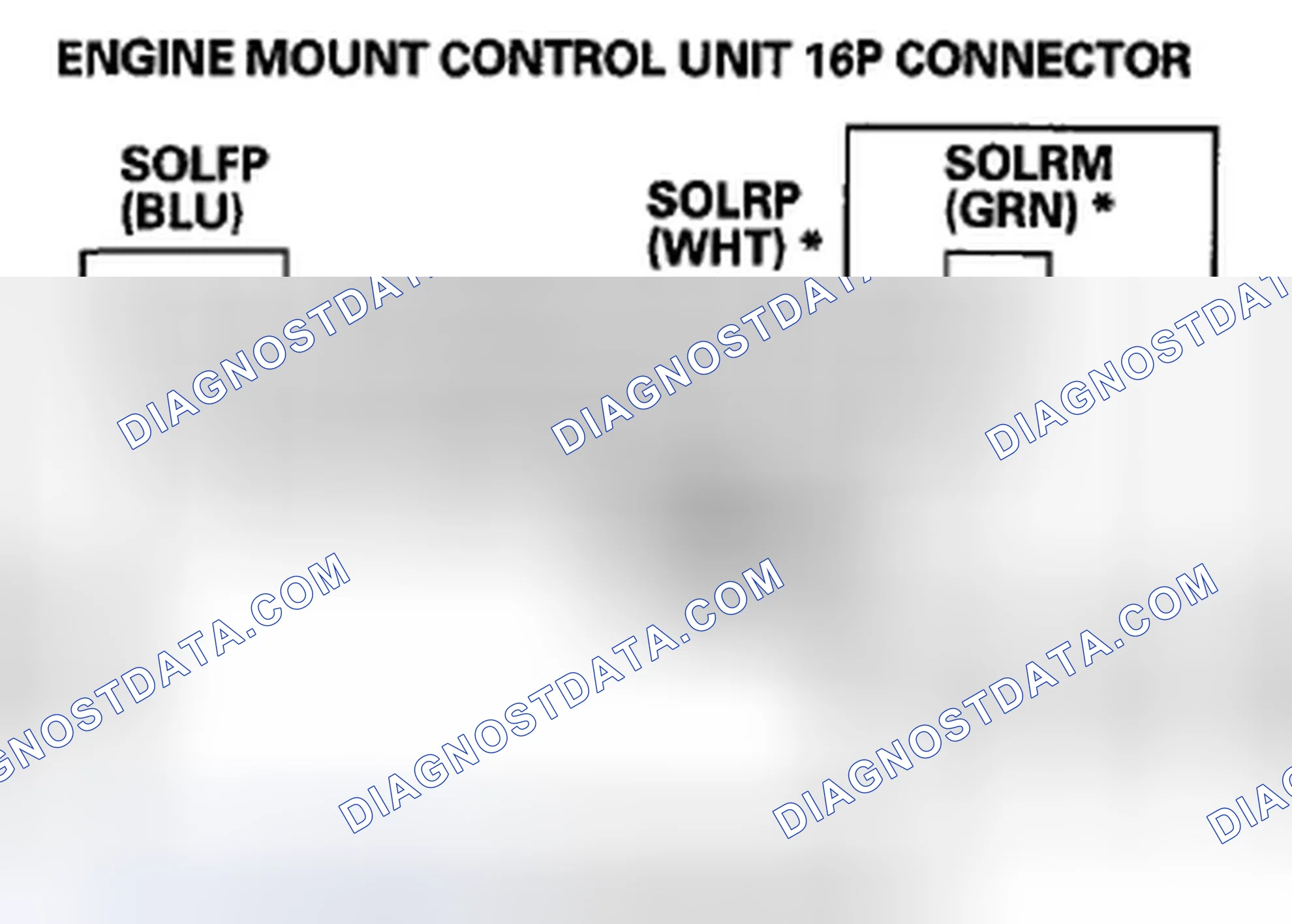 Scheme 13: DTC P0A14: Front Engine Mount Actuator Circuit Malfunction; DTC P0AB6: Rear Engine Mount Actuator Ci
