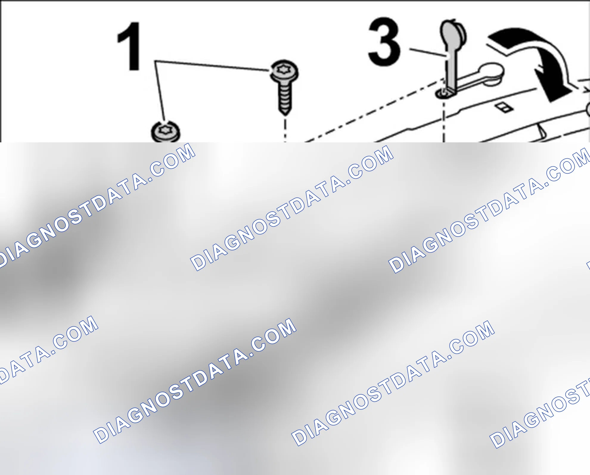 Scheme 59: Installing defrost air guide