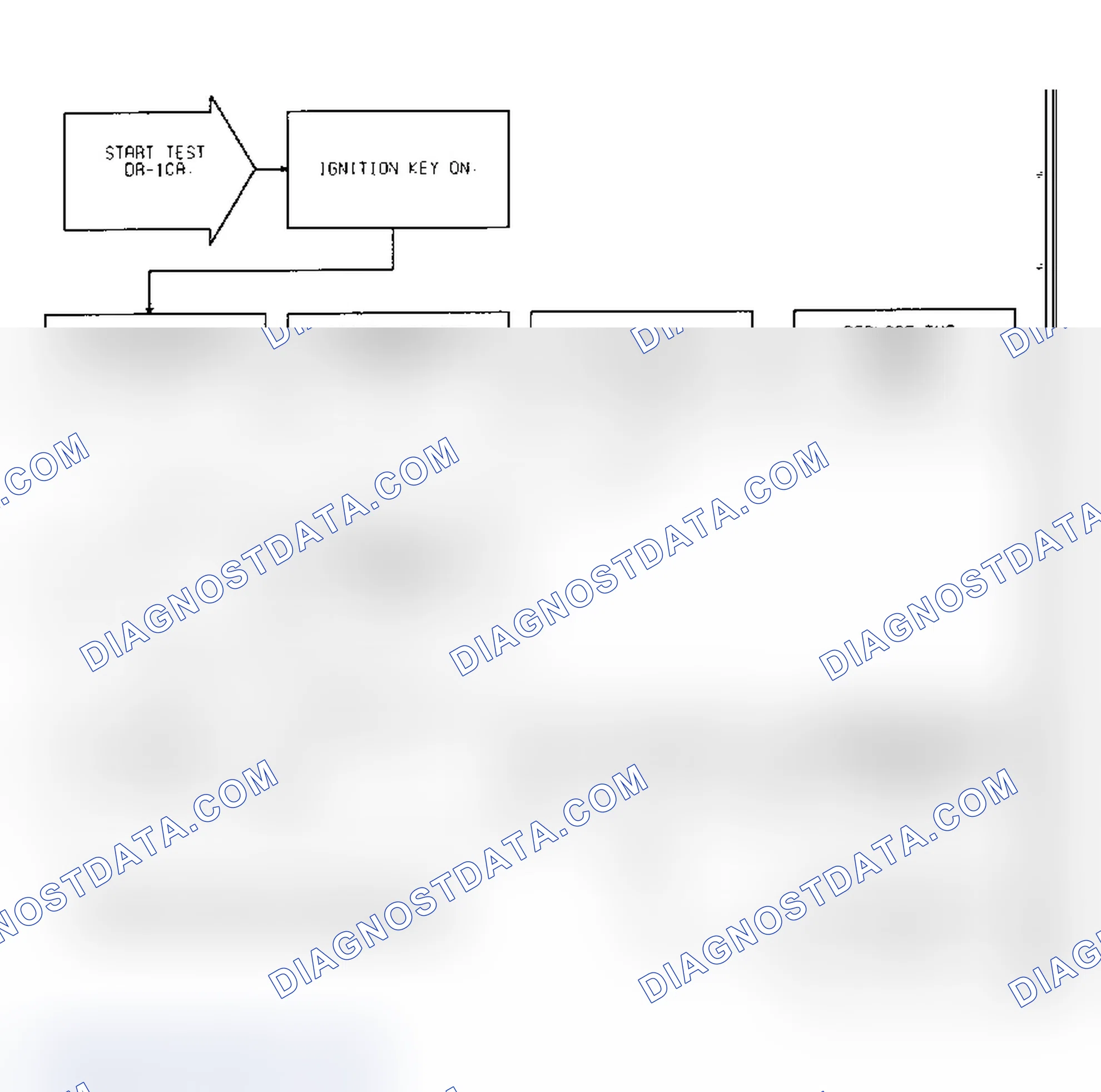 Scheme 599: Test DR-9A Code 22, Schematic, Coolant Temperature Sensor Voltage Too High