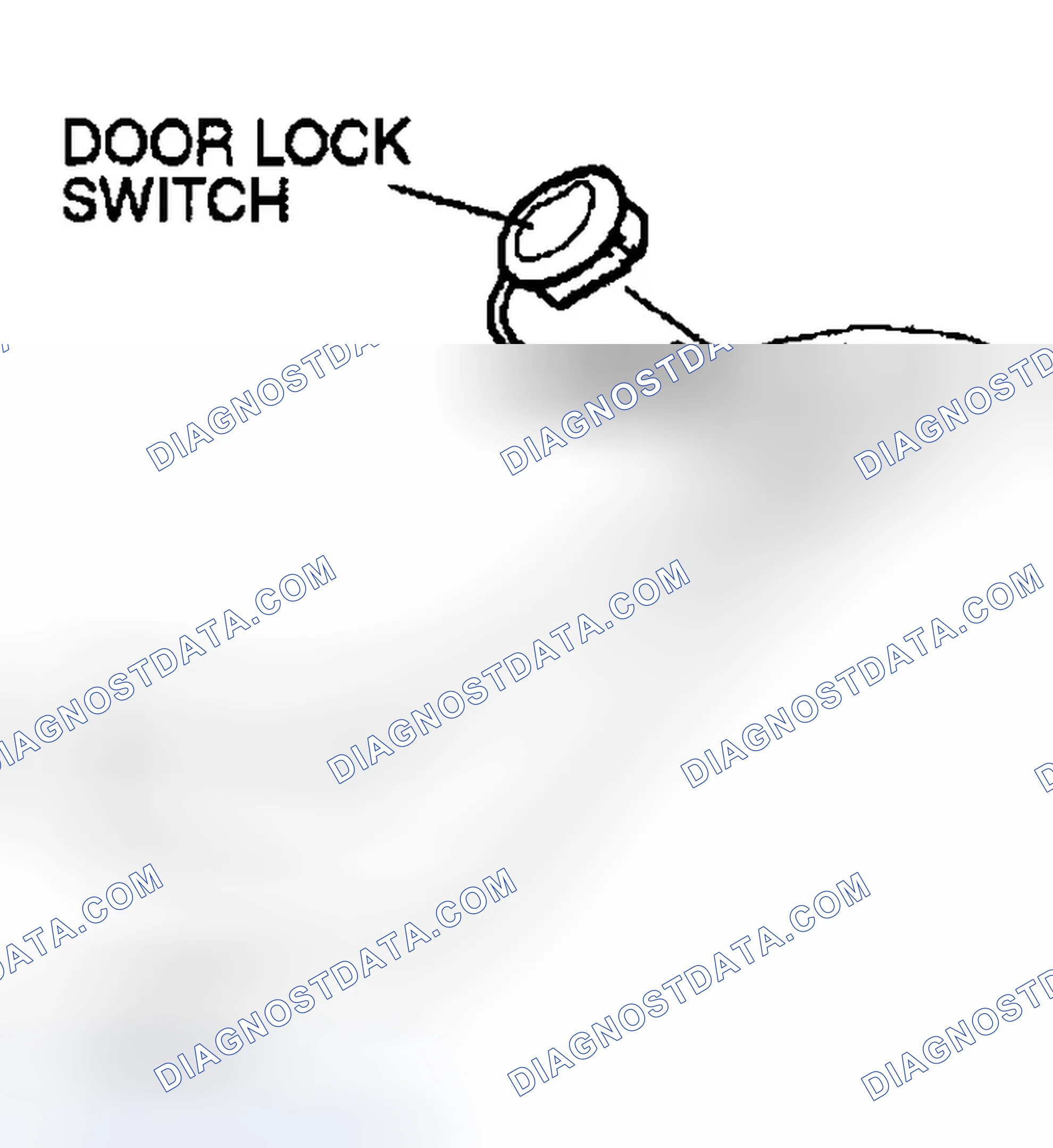 Scheme 43: DOOR LOCK SWITCH REMOVAL/INSTALLATION