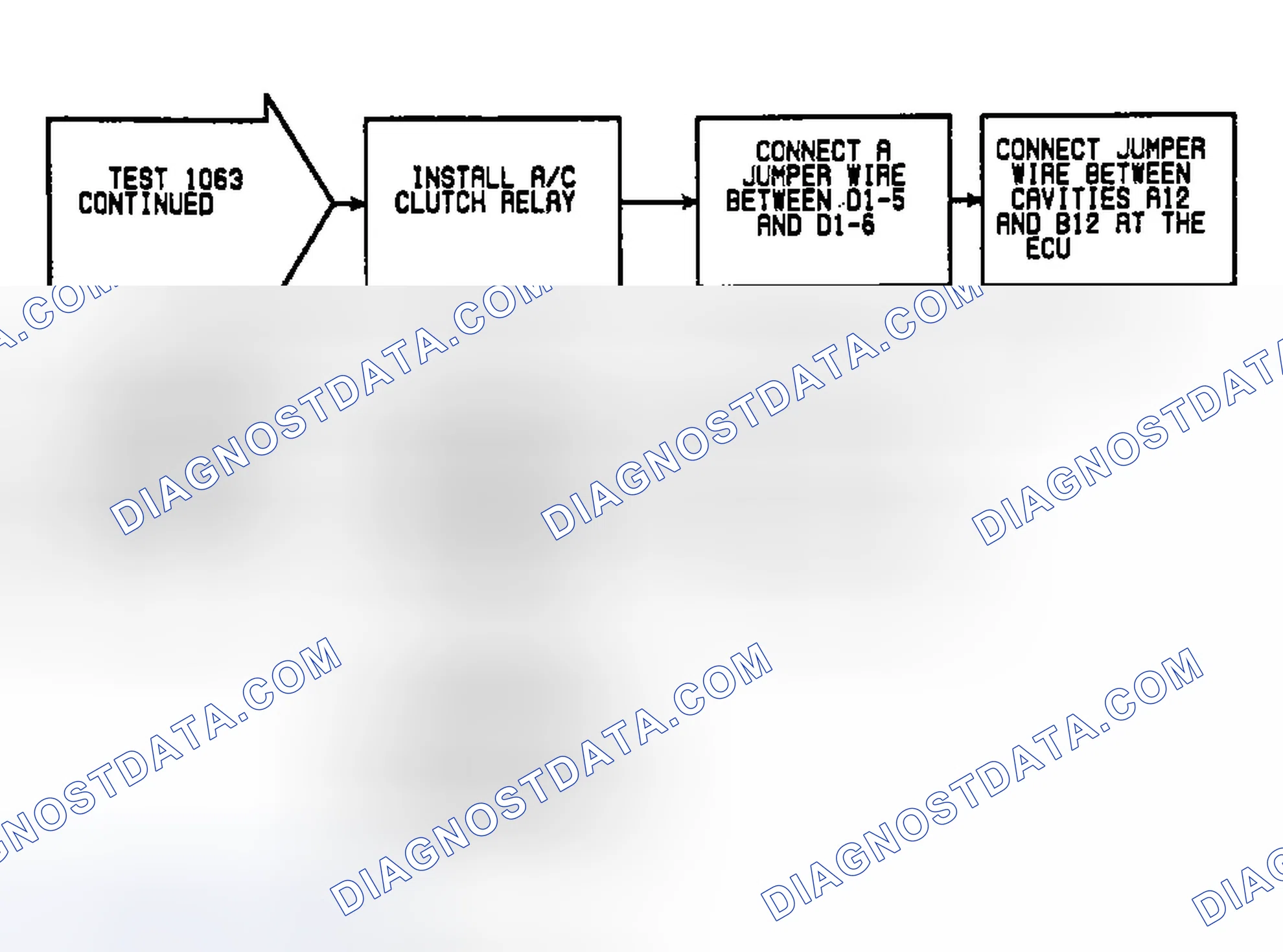 Scheme 177: Fault 1063: Flow Chart A/C Clutch Circuit Low (3 of 3)