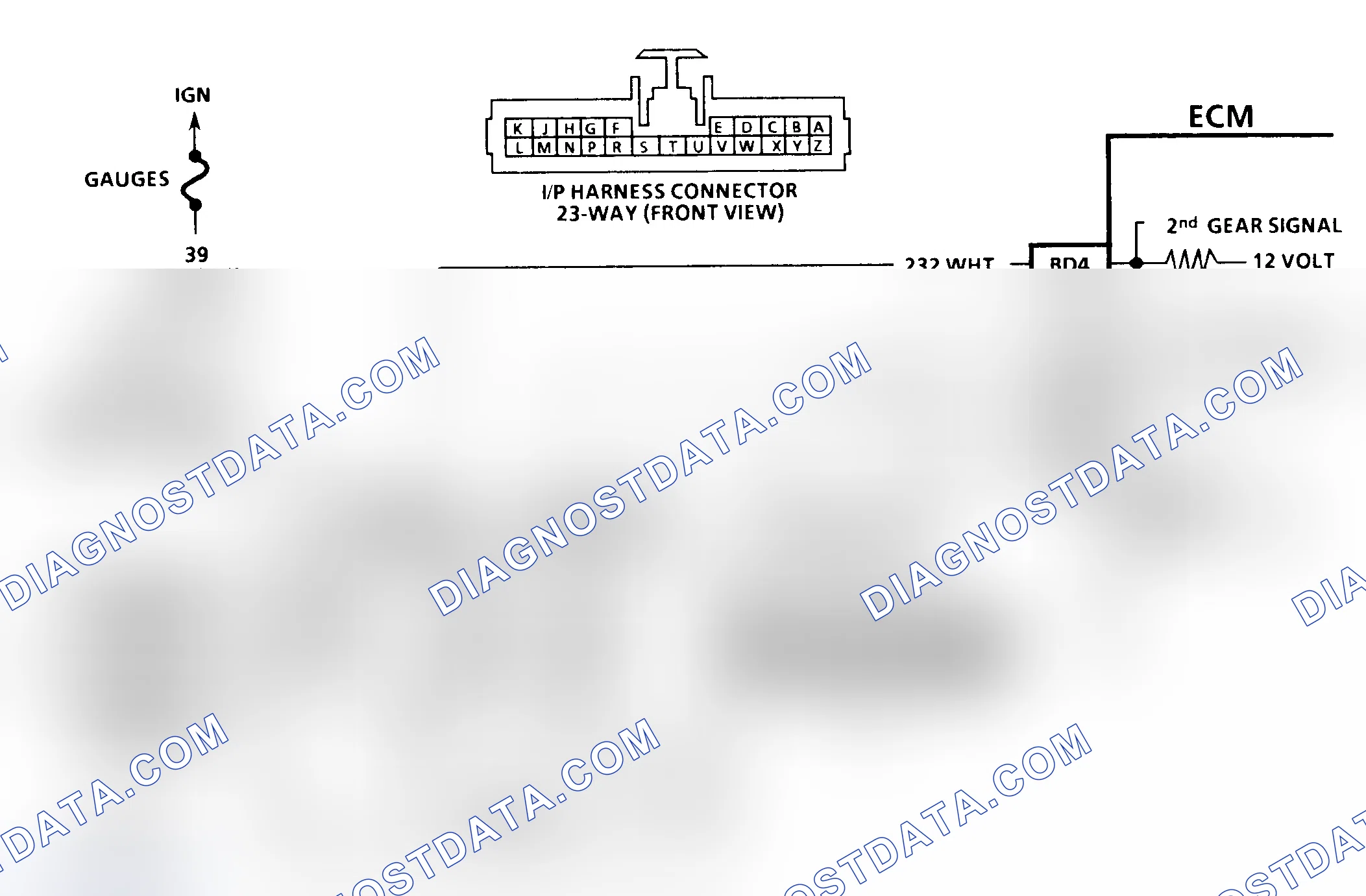 Scheme 229: Code 62, Schematic, J Body, Gear Switch Error