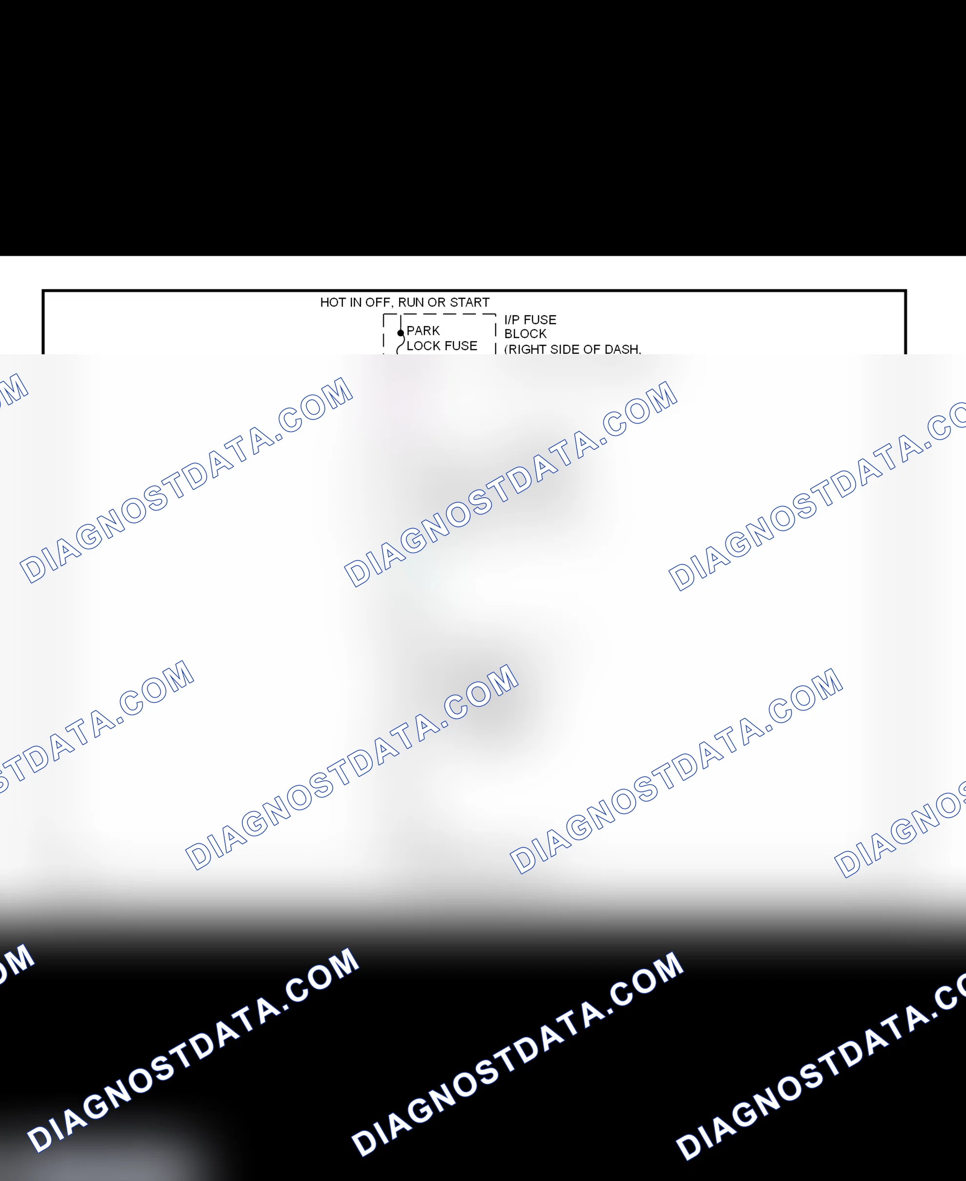 Scheme 147: Park Lock System Wiring Diagram (Regal)