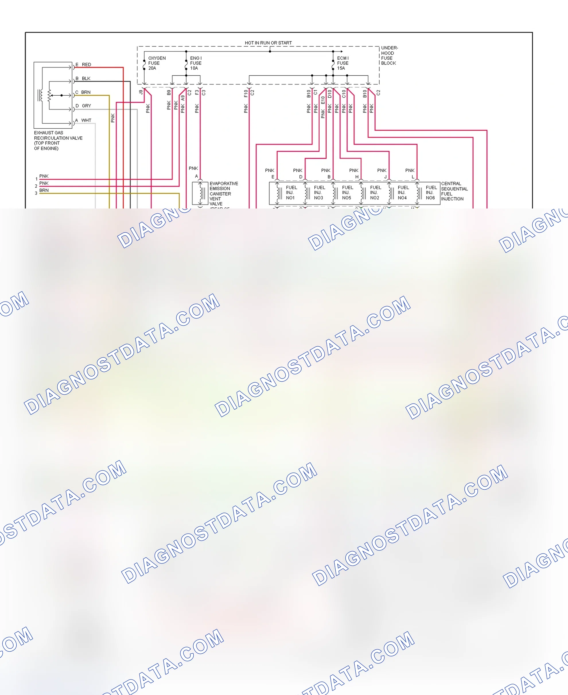 Scheme 16: PCM Wiring Diagram (Blazer, Bravada, Envoy, Jimmy, Sonoma & S10 Pickup - 4.3L - 2 Of 4)