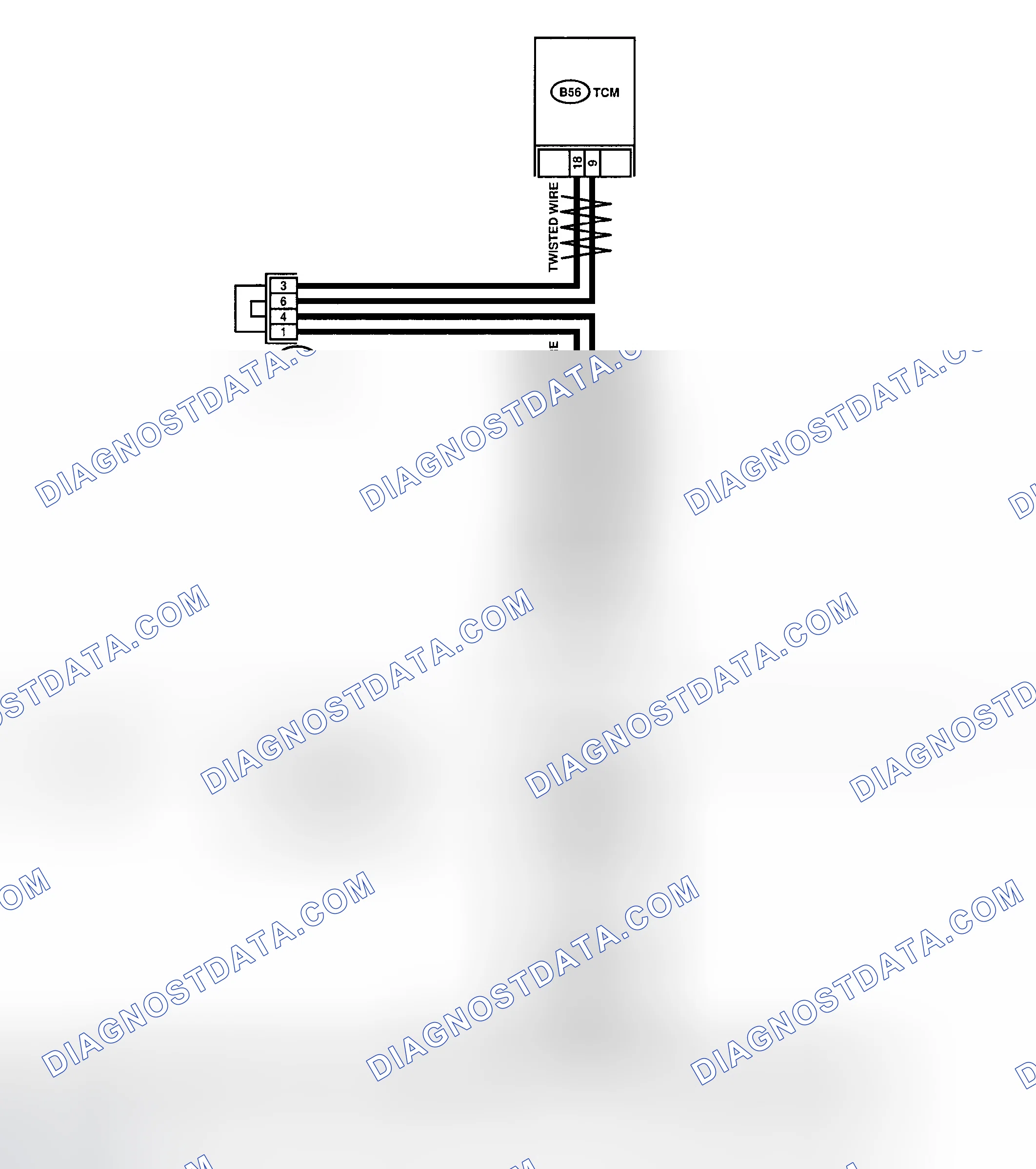 Scheme 809: Trouble Code 86 - VDC Communication Signal Wiring Diagram