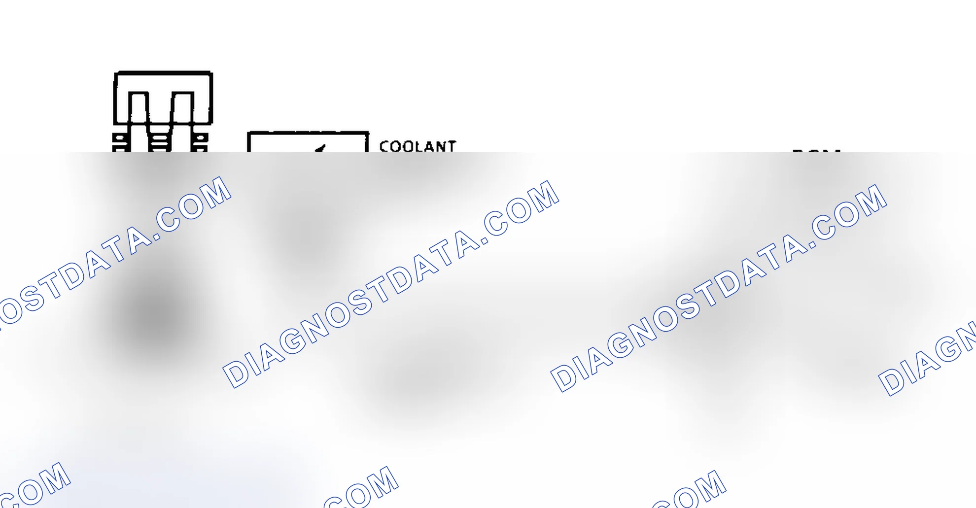 Scheme 217: CODE 14, Schematic, Coolant Sensor Signal Voltage Low