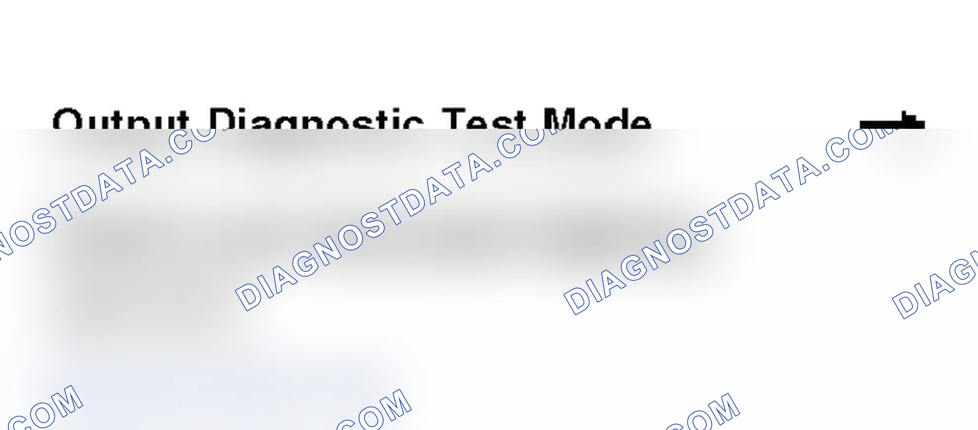 Scheme 18: VAG 1551 Scan Tool Display - Output Diagnostic Test Mode, Instrument Cluster (Switch And Instrument Lighting)