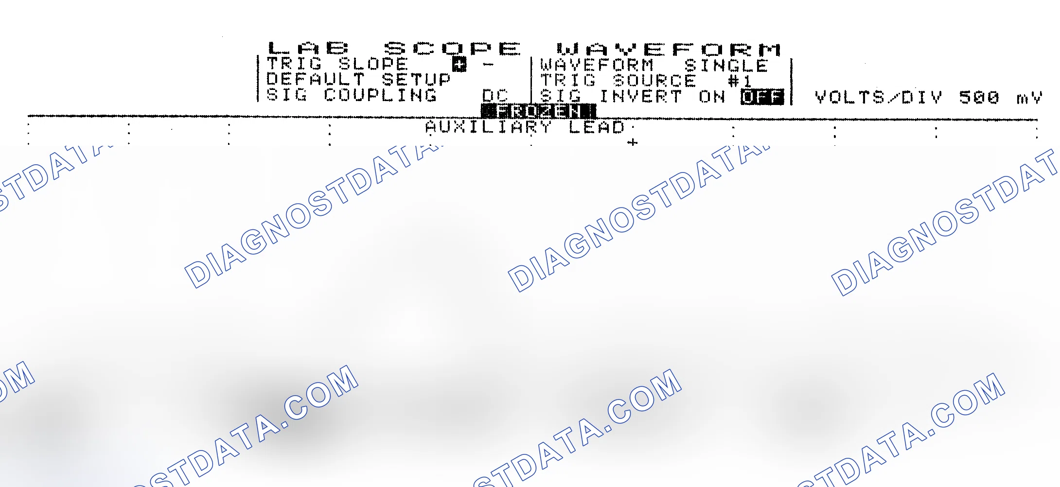 Scheme 10: Single Injector w/Excessive Current Flow - Current Pattern