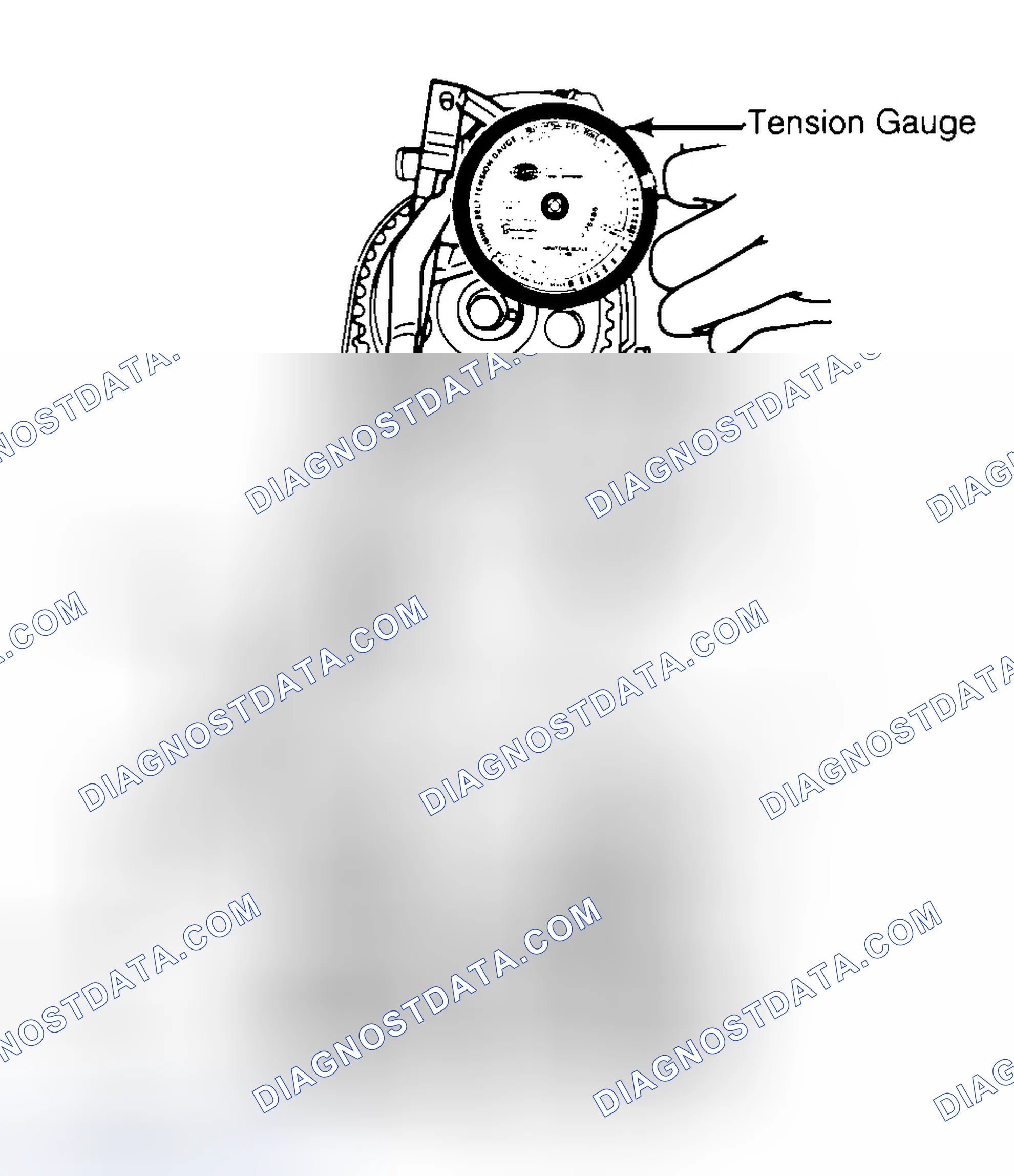 Scheme 3: Adjusting Typical Timing Belt Tension