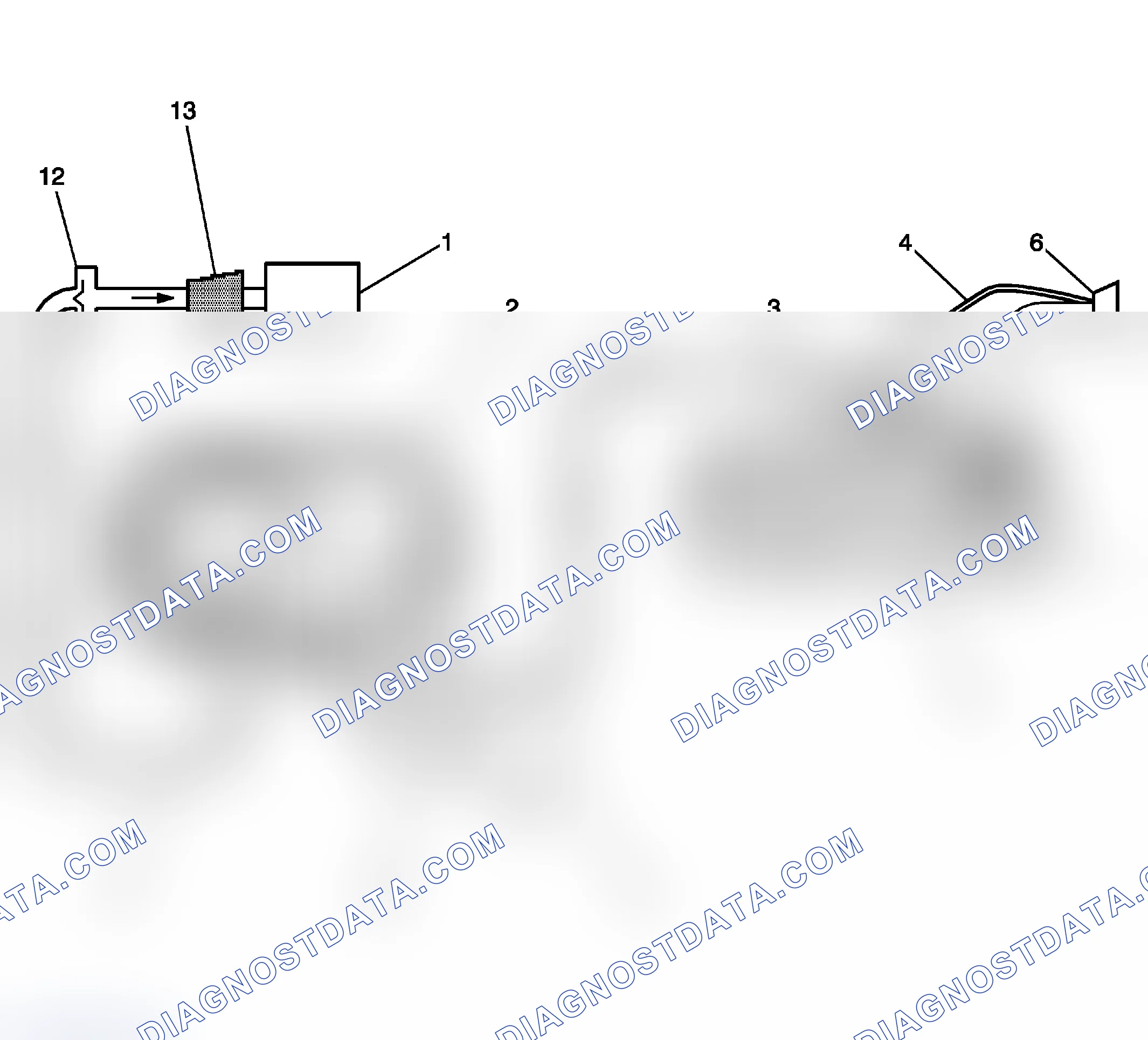 Scheme 25: Typical Evaporative Emission (EVAP) System Hose Routing Diagram