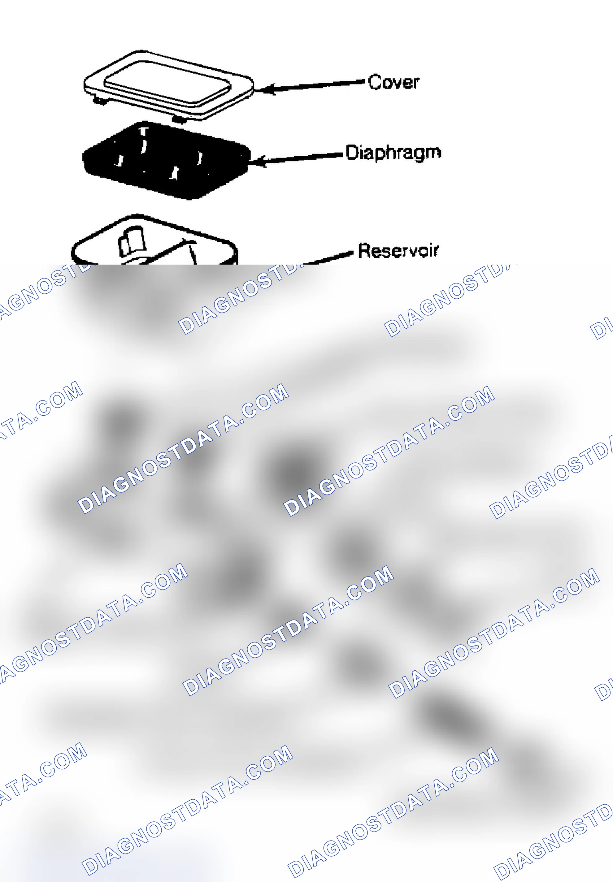 Scheme 32: Exploded View of Quick Take-Up Master Cylinder